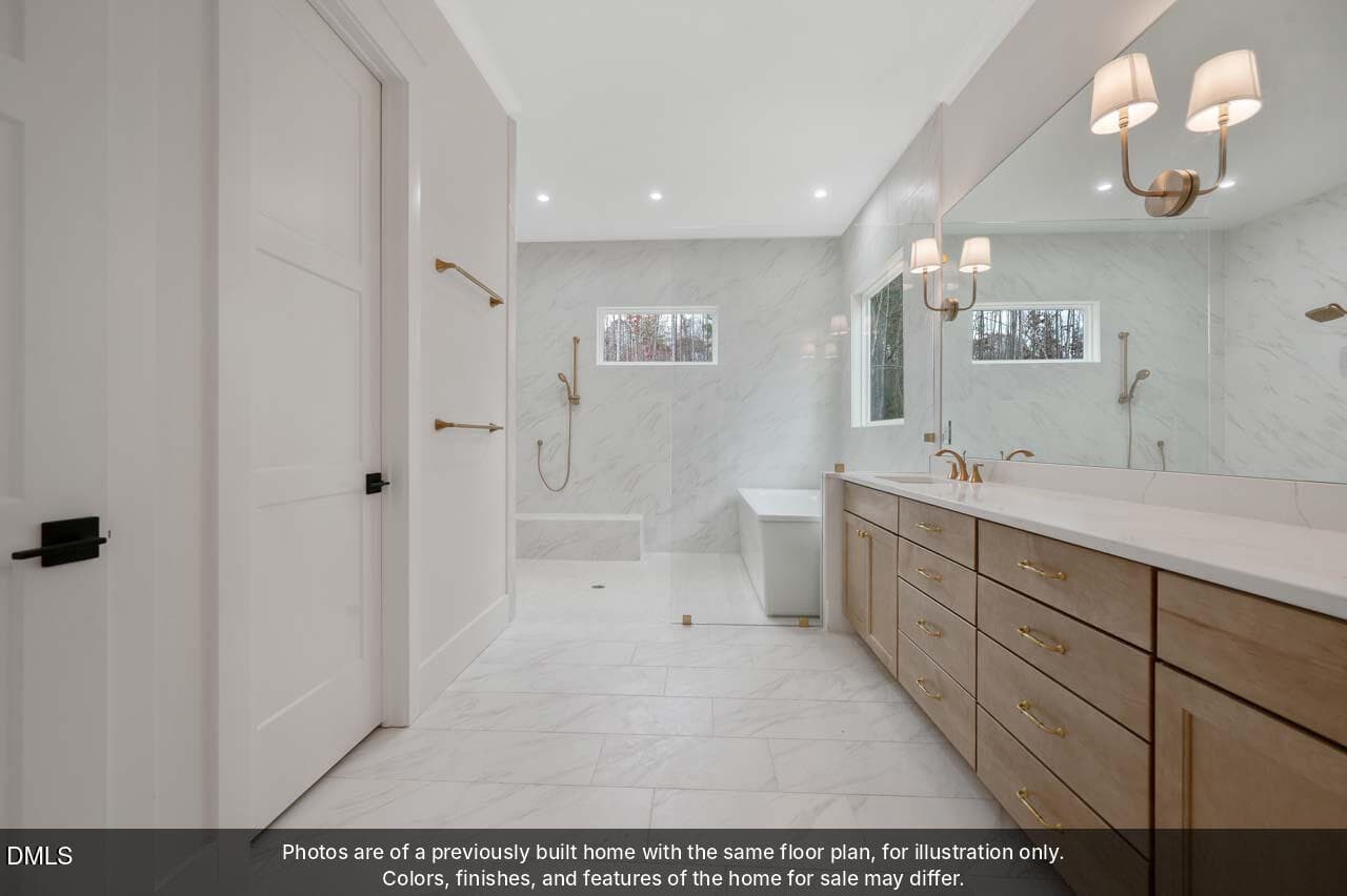 22_Primary-Bath - 3924 Cedar Knolls Drive, Youngsville, NC 27596, Youngsville