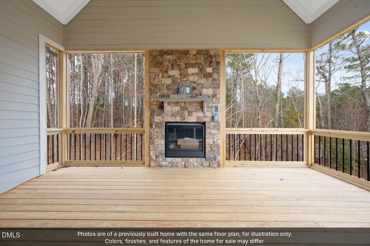 42_Screened-Porch - 3924 Cedar Knolls Drive, Youngsville, NC 27596, Youngsville