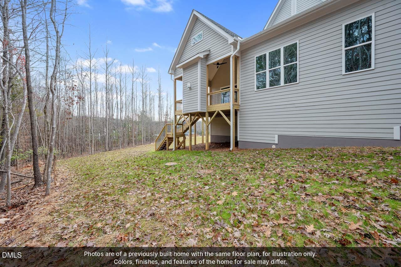 45_Exterior-Rear - 3924 Cedar Knolls Drive, Youngsville, NC 27596, Youngsville