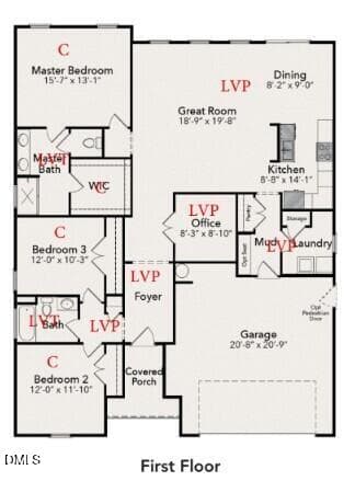 cypress floor plan - 4832 Danastas Avenue, Hope Mills, NC 28348