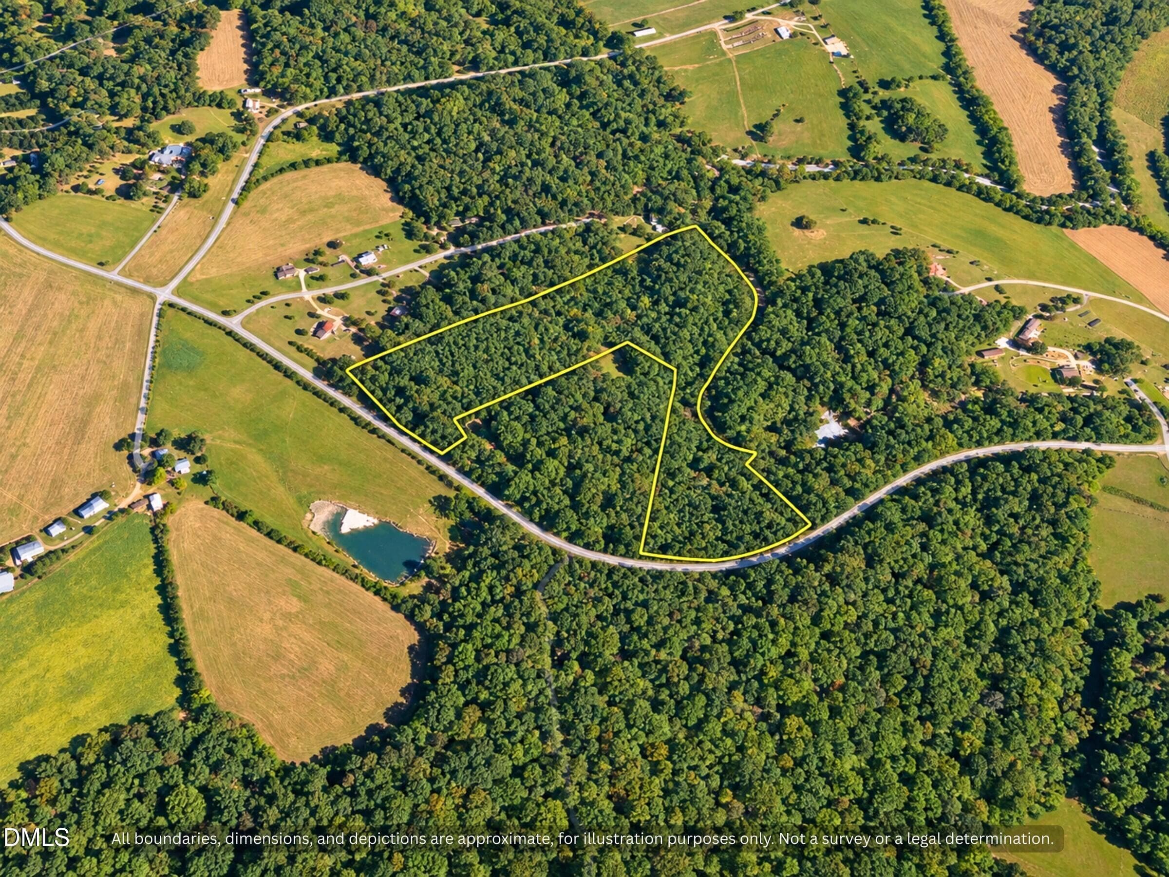 Wooded Homesite Acreage Chapel Hill NC - 00-00 Morrow Mill Road, Mebane, NC 27302, Mebane