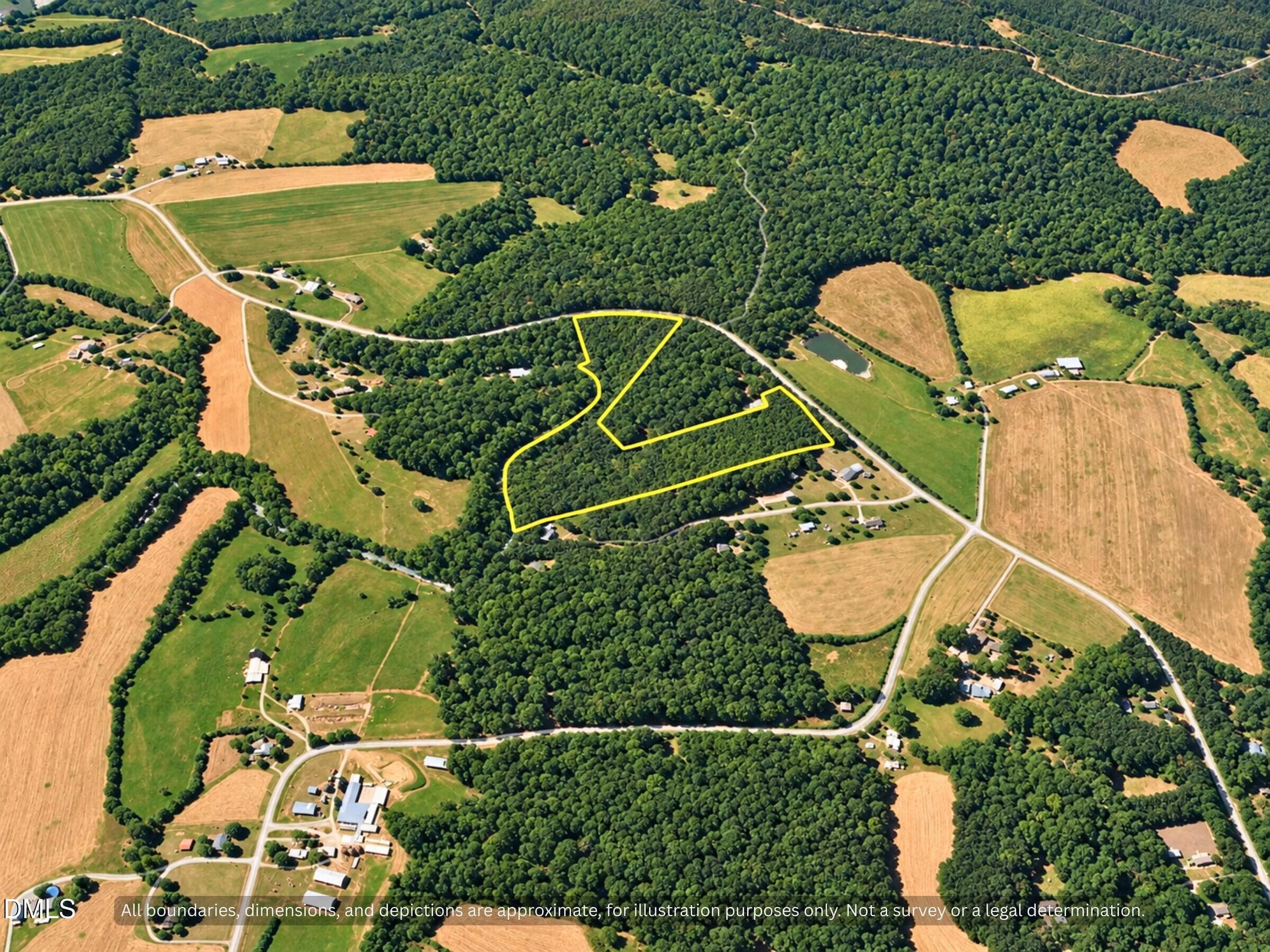 Homestead Acreage for Sale Near Mebane - 00-00 Morrow Mill Road, Mebane, NC 27302, Mebane