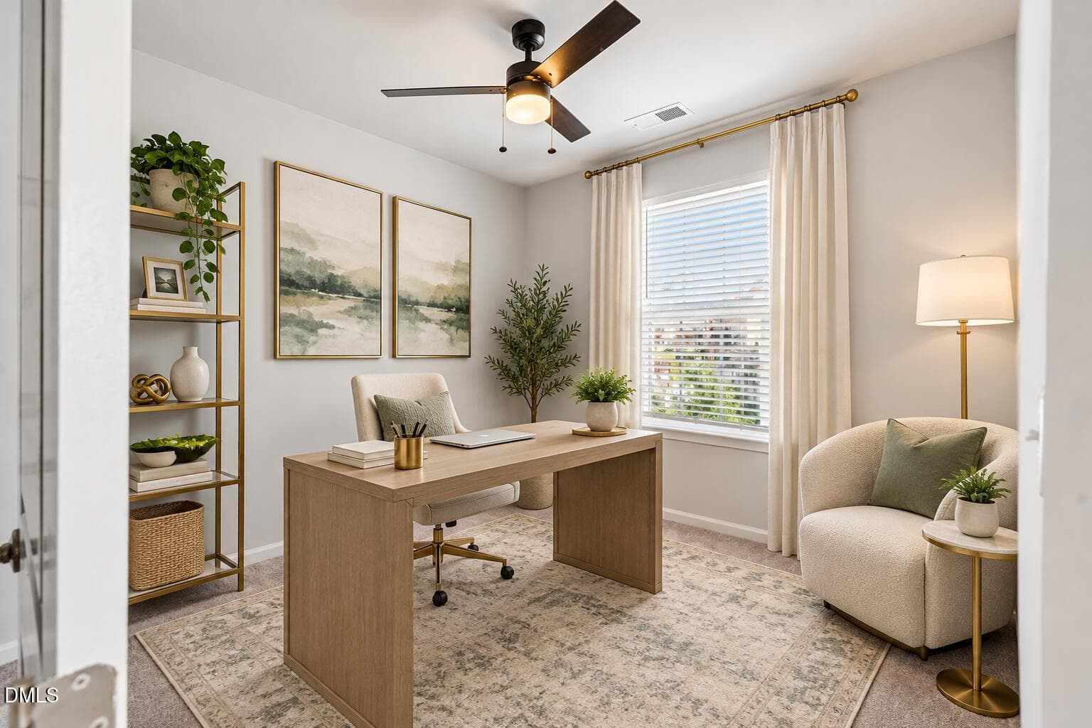 Secondary bed - virtually staged - 415 Cross Country Way, Durham, NC 27703