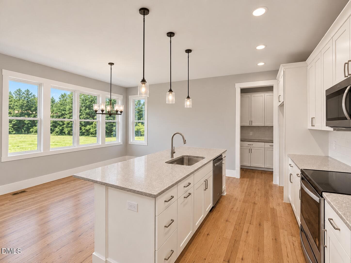 Woodland.Kitchen1 - 5491 Silk Hope Gum Spring Road, Siler City, NC 27344