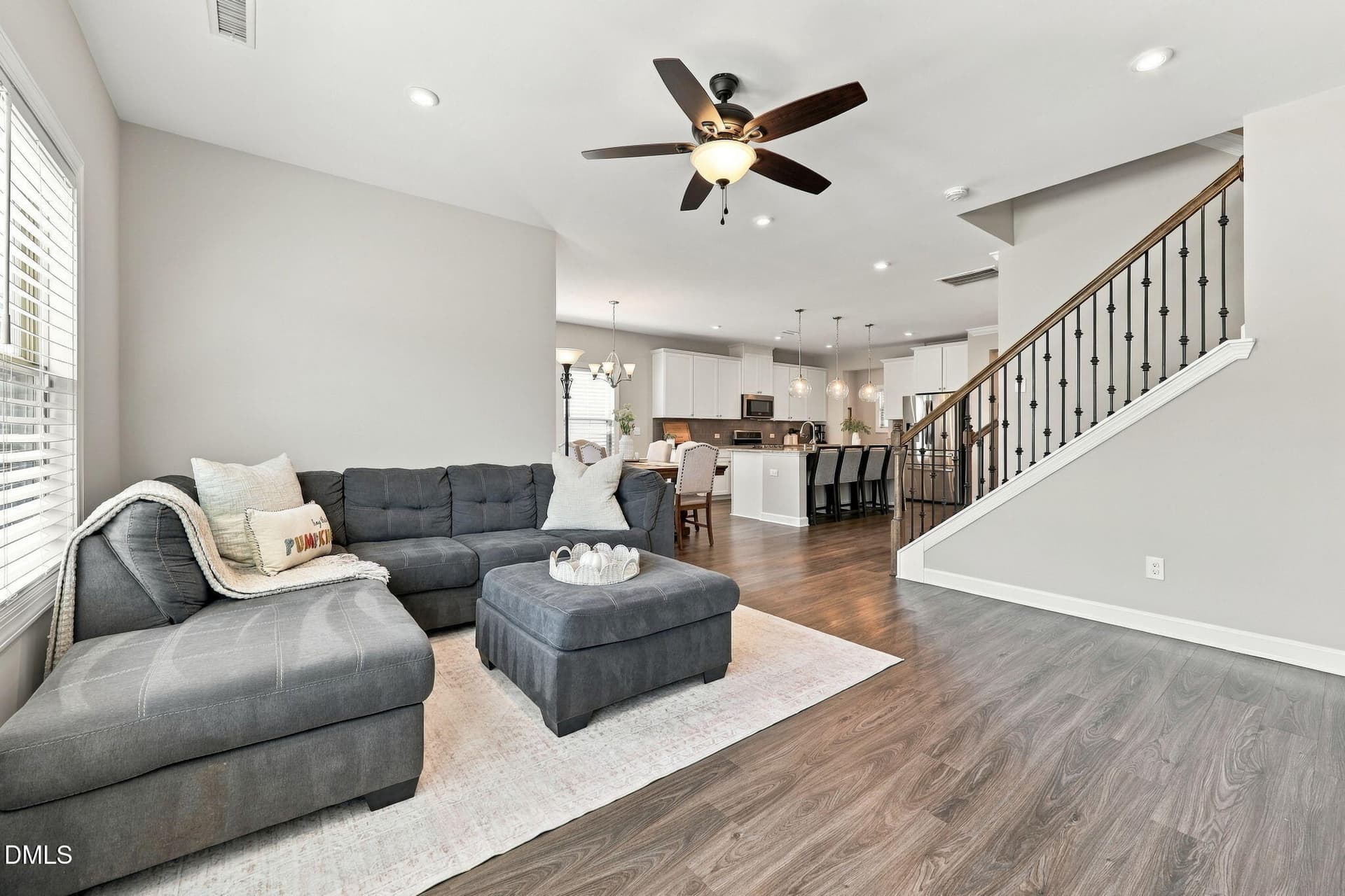 Living Room - 919 Lippincott Road, Durham, NC 27703