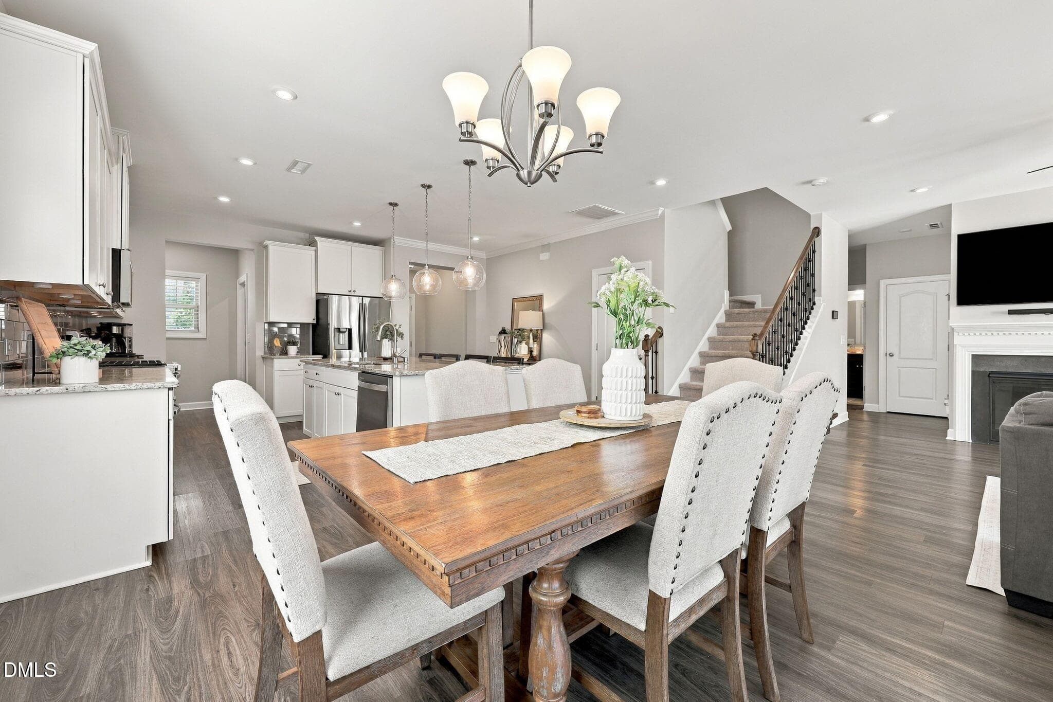 Dining Area - 919 Lippincott Road, Durham, NC 27703
