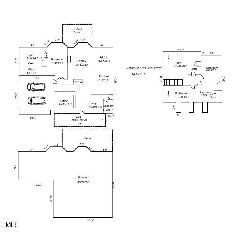 FLOOR PLAN - 4413 Birnamwood Court, Holly Springs, NC 27540, Holly Springs