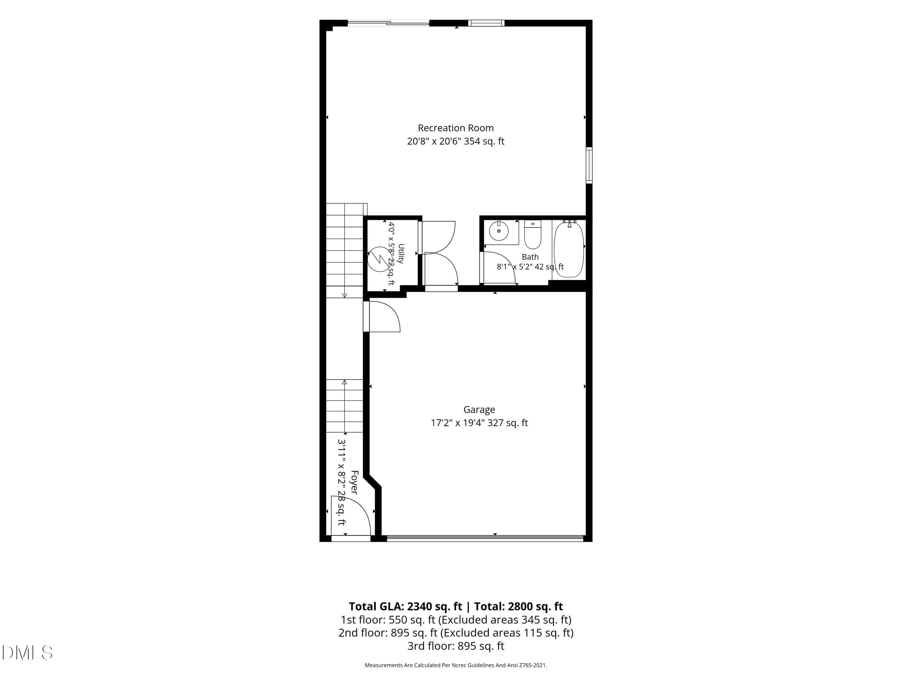 1st_floor_240_misty_pike_drive_raleigh_w - 240 Misty Pike Drive, Raleigh, NC 27603