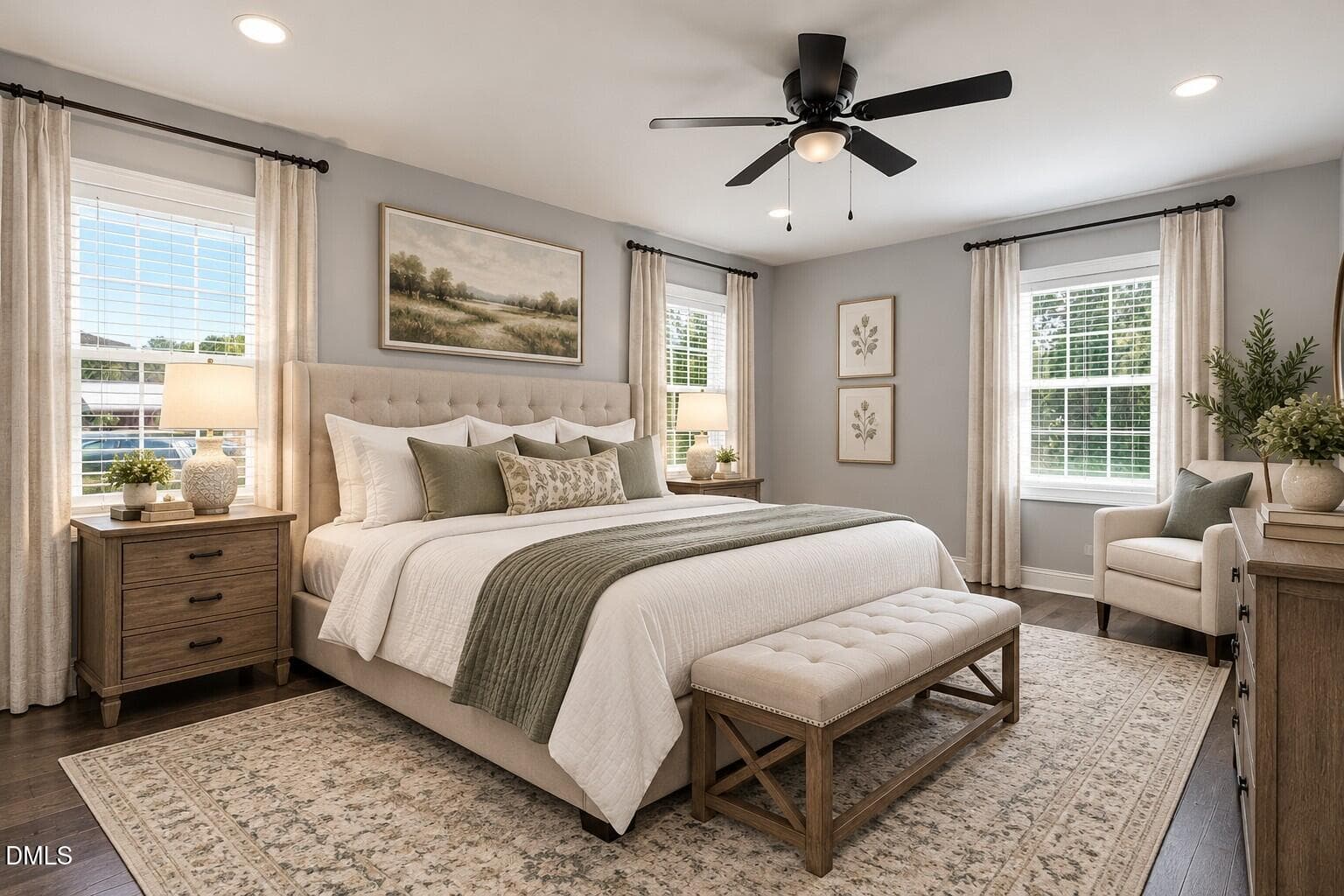 primary bedroom - 107 School Street, Stem, NC 27581