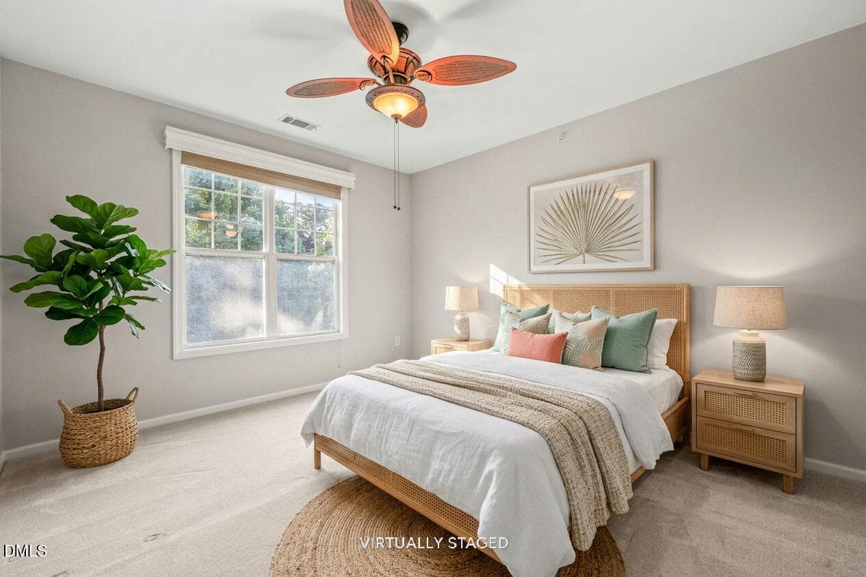 Master (1) Virtually staged - 8221 Allyns Landing Way, Raleigh, NC 27615, Raleigh