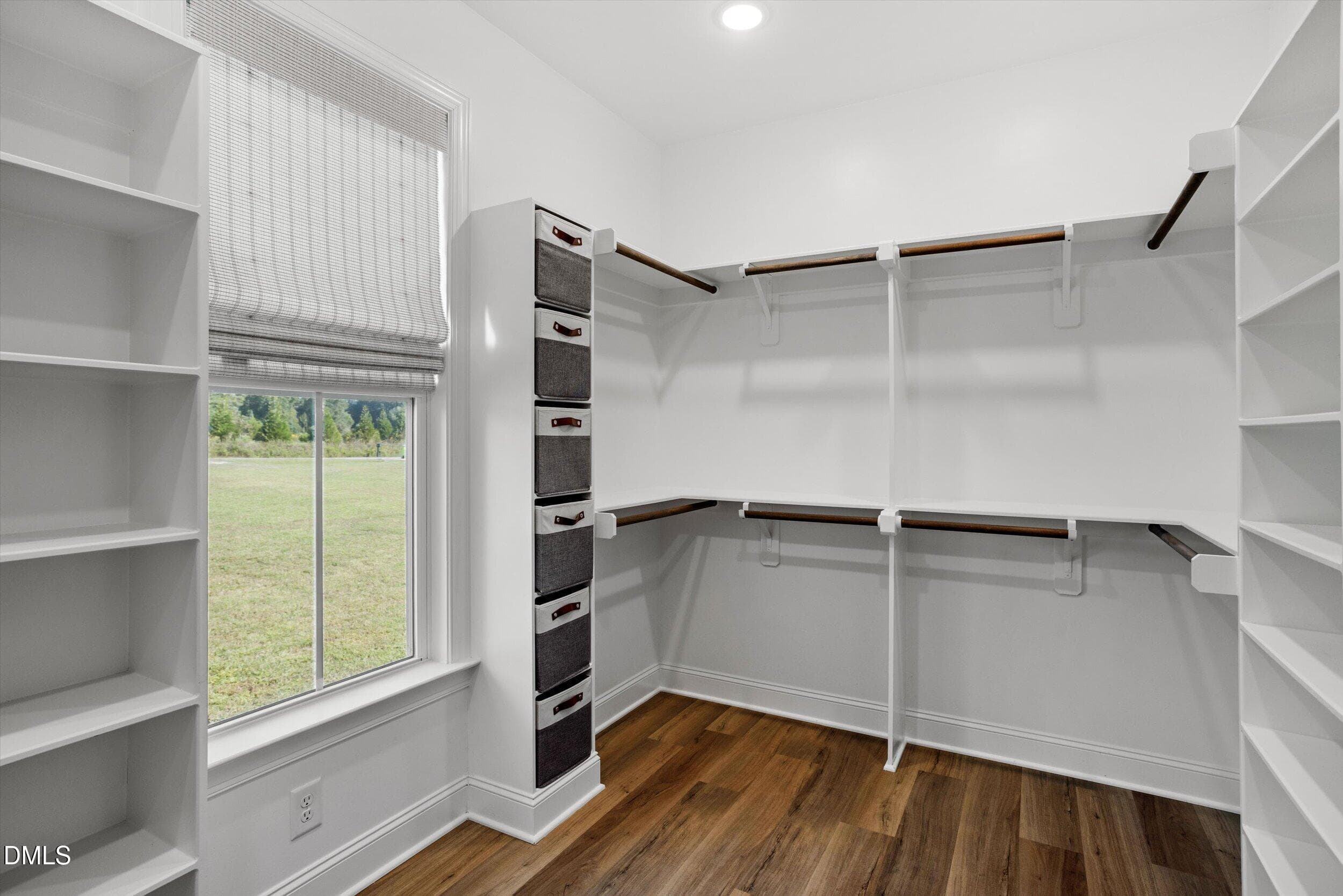Walk-in Custom Closet - 724 Simon Road, Middlesex, NC 27557