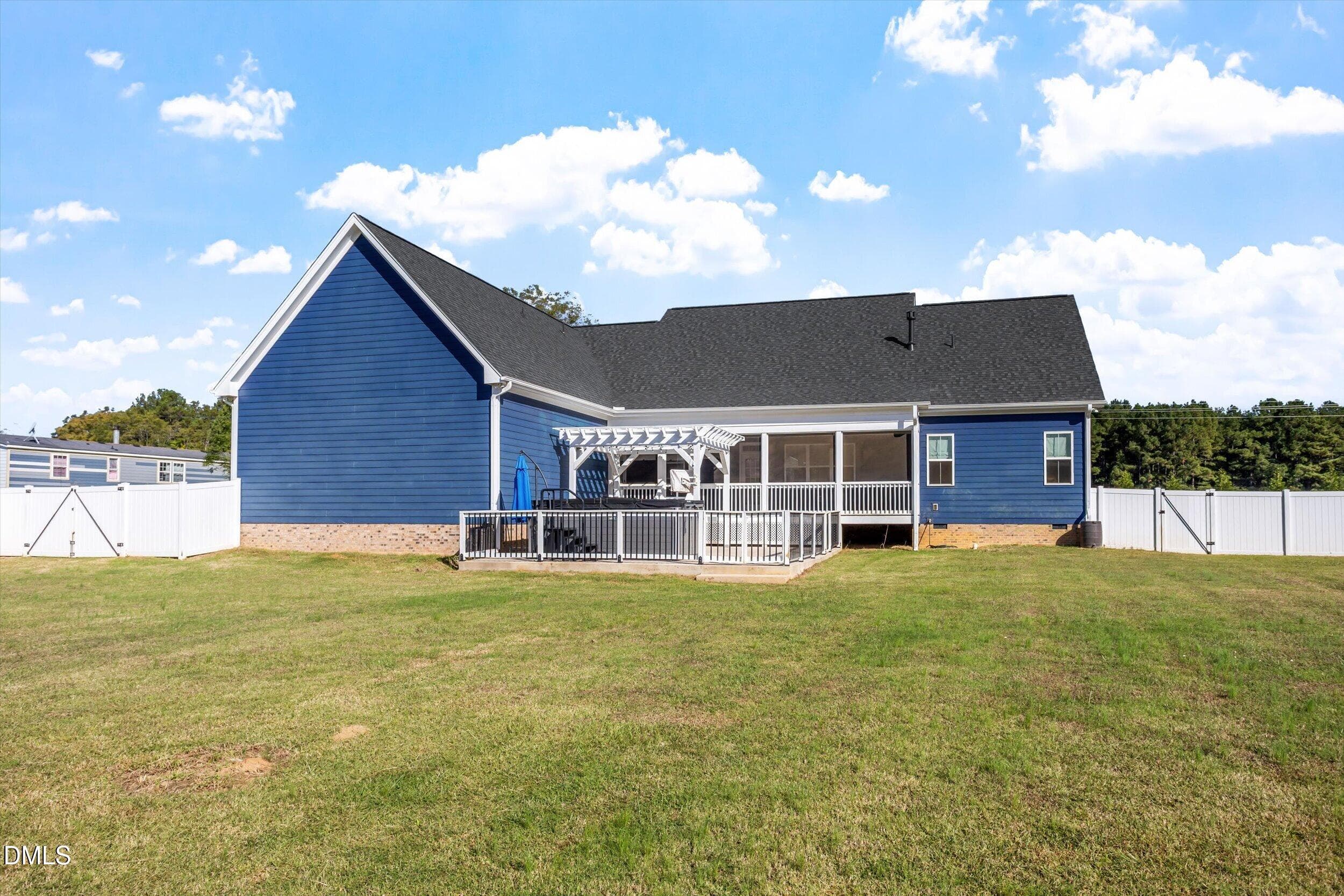 Rear Exterior - 724 Simon Road, Middlesex, NC 27557