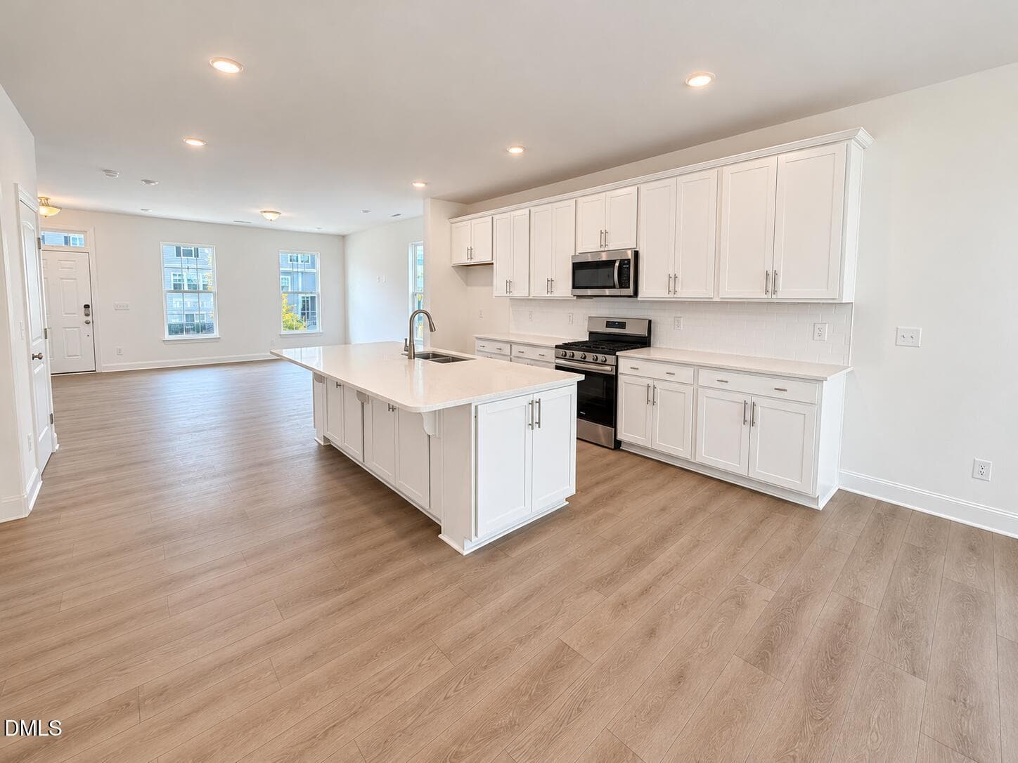 kitchen view from garage area - 540 Traditions Grande Boulevard, Wake Forest, NC 27587