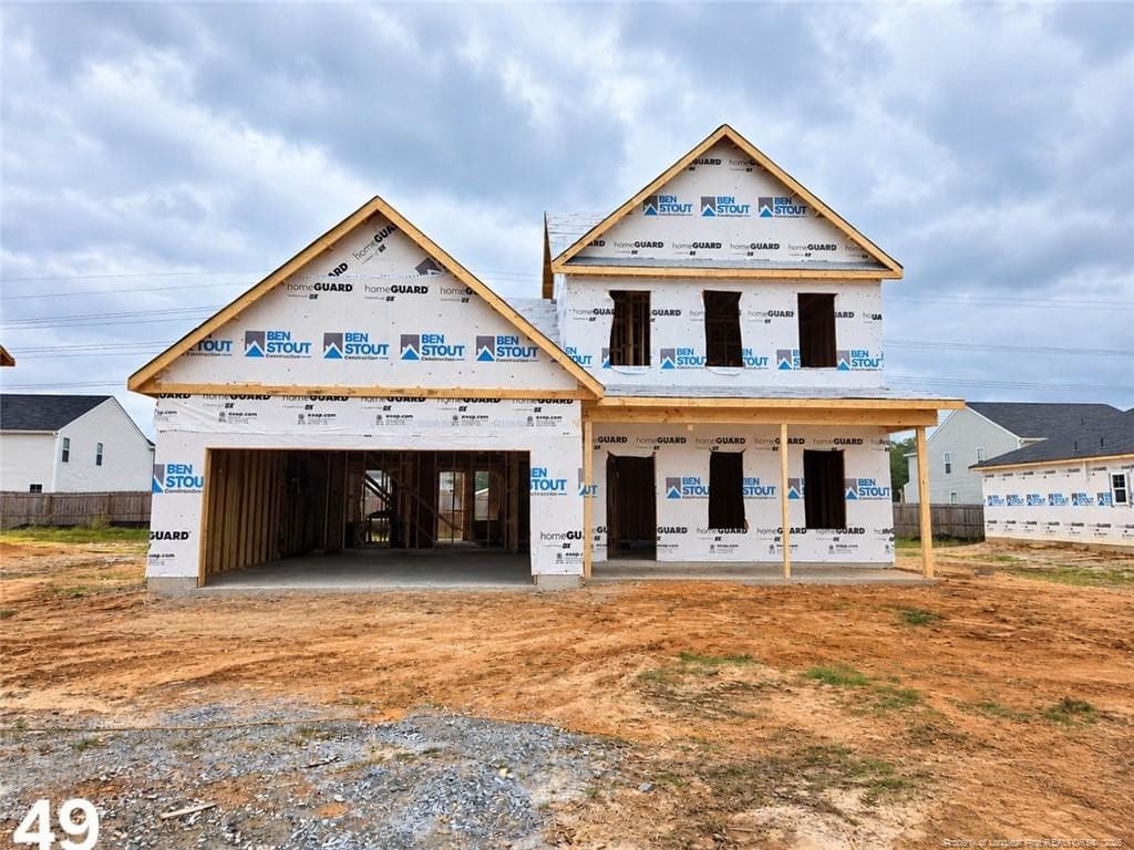 progress pic 10/8/2026 - 521 Open Range (Lot 49) Road, Spring Lake, NC 28551