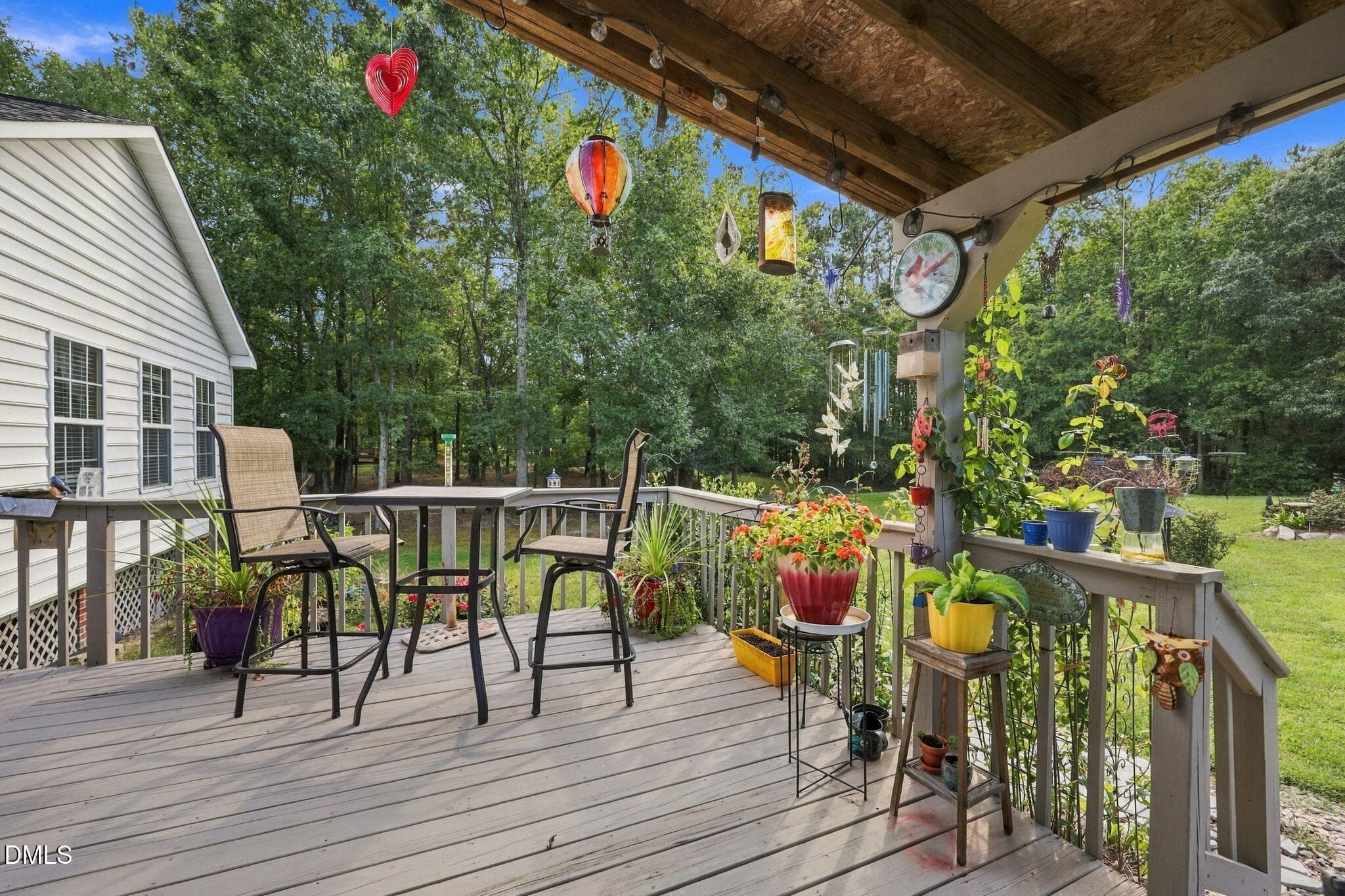 back deck - 204 Wiley Oaks Drive, Wendell, NC 27591, Wendell