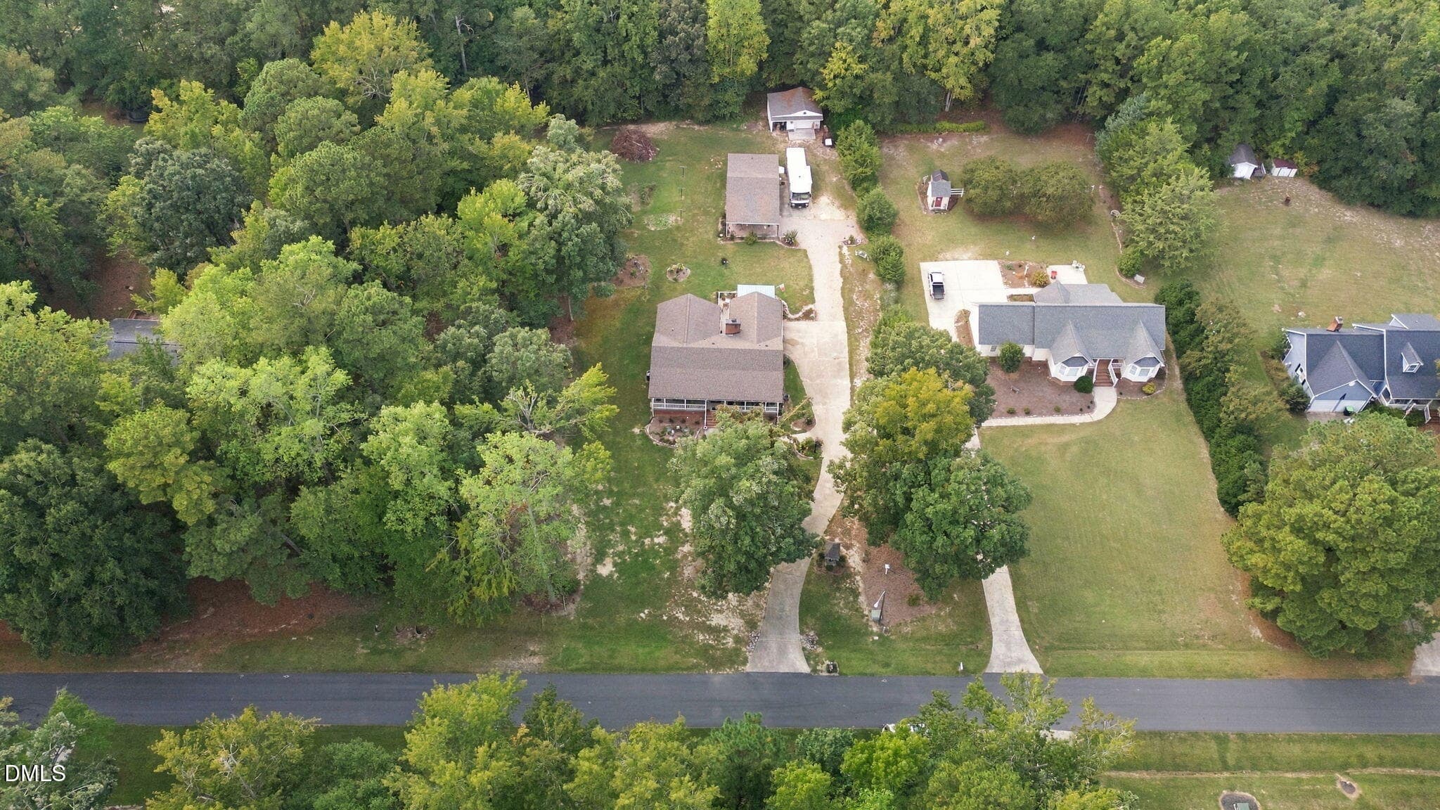 Ariel view (2) - 204 Wiley Oaks Drive, Wendell, NC 27591, Wendell