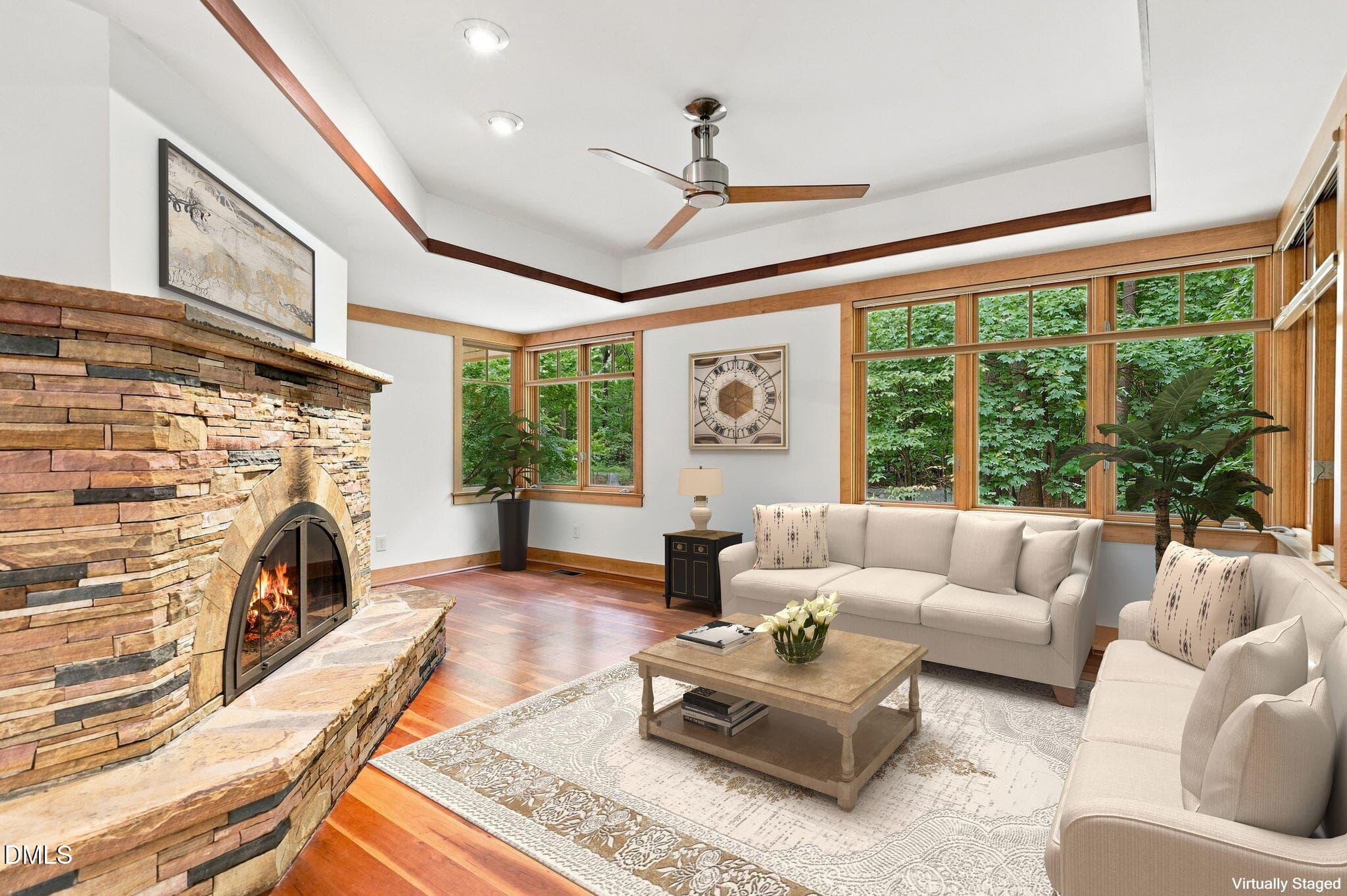 72-web-or-mls-Living Room - 2219 Ridgewood Road, Chapel Hill, NC 27516