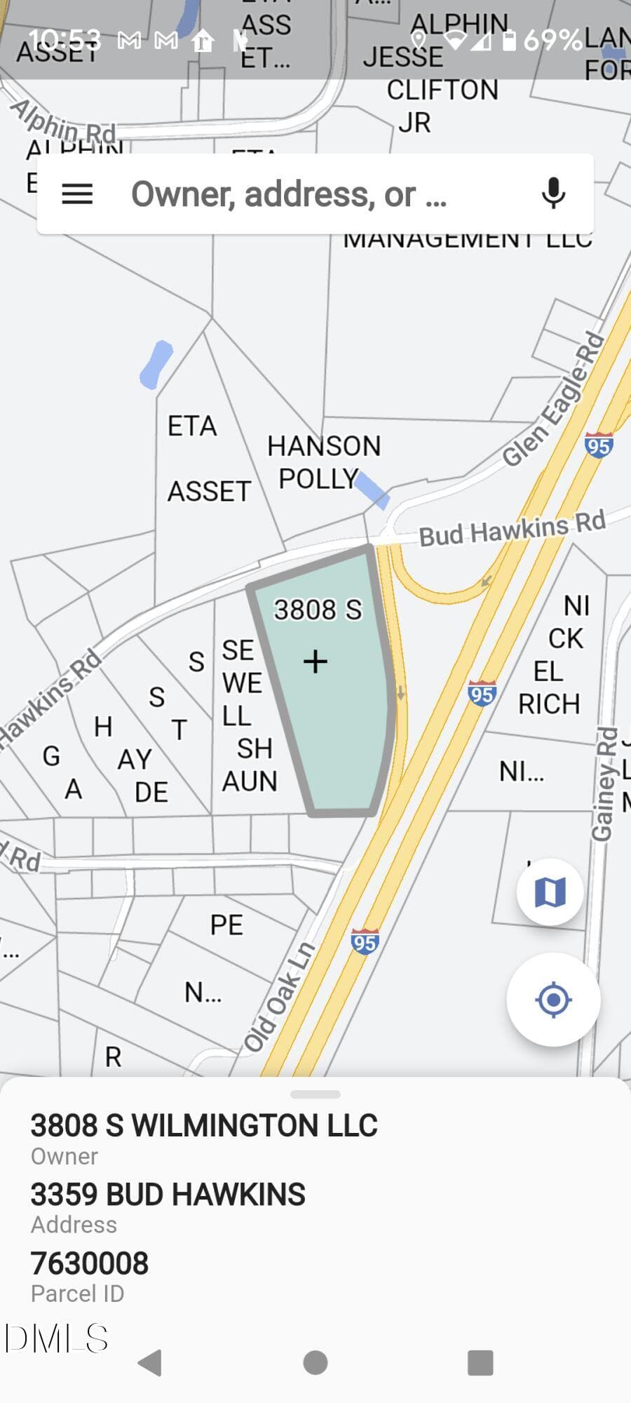 3359 Bud Hawkins Land Glide Screenshot - 3359 Bud Hawkins Road, Dunn, NC 28334