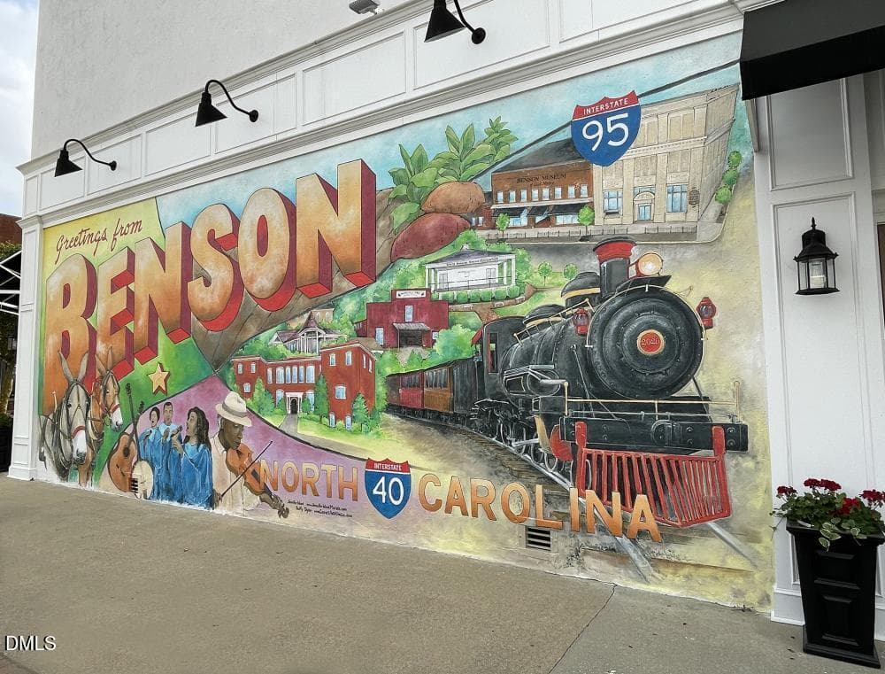Benson Mural pic - 491 Highview Drive 20, Benson, NC 27504, Benson
