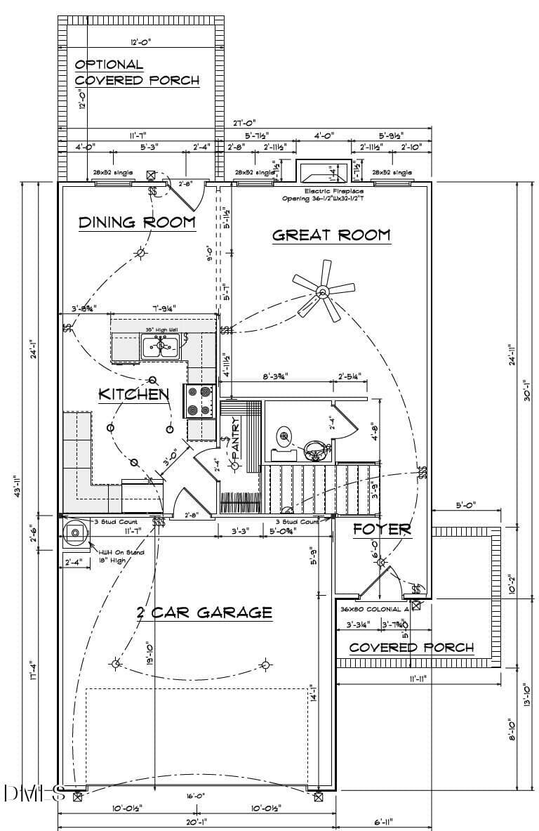 plan 12 first floor - 911 Colonial Hills Drive, Spring Lake, NC 28390