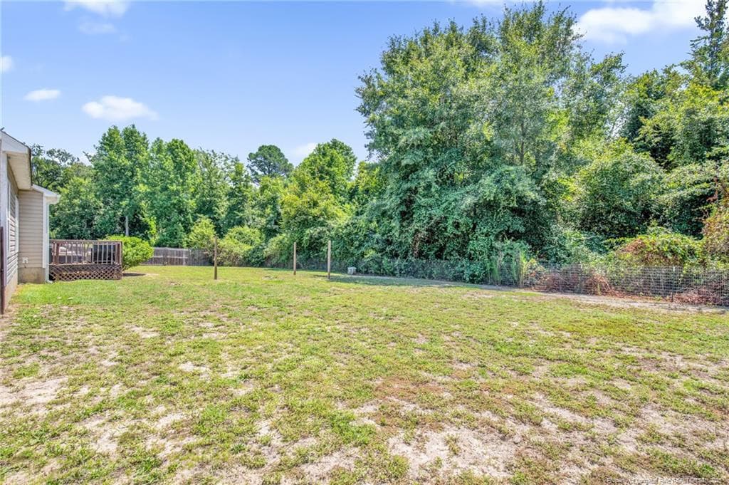 Backyard - 214 Quarry Lane, Raeford, NC 28376