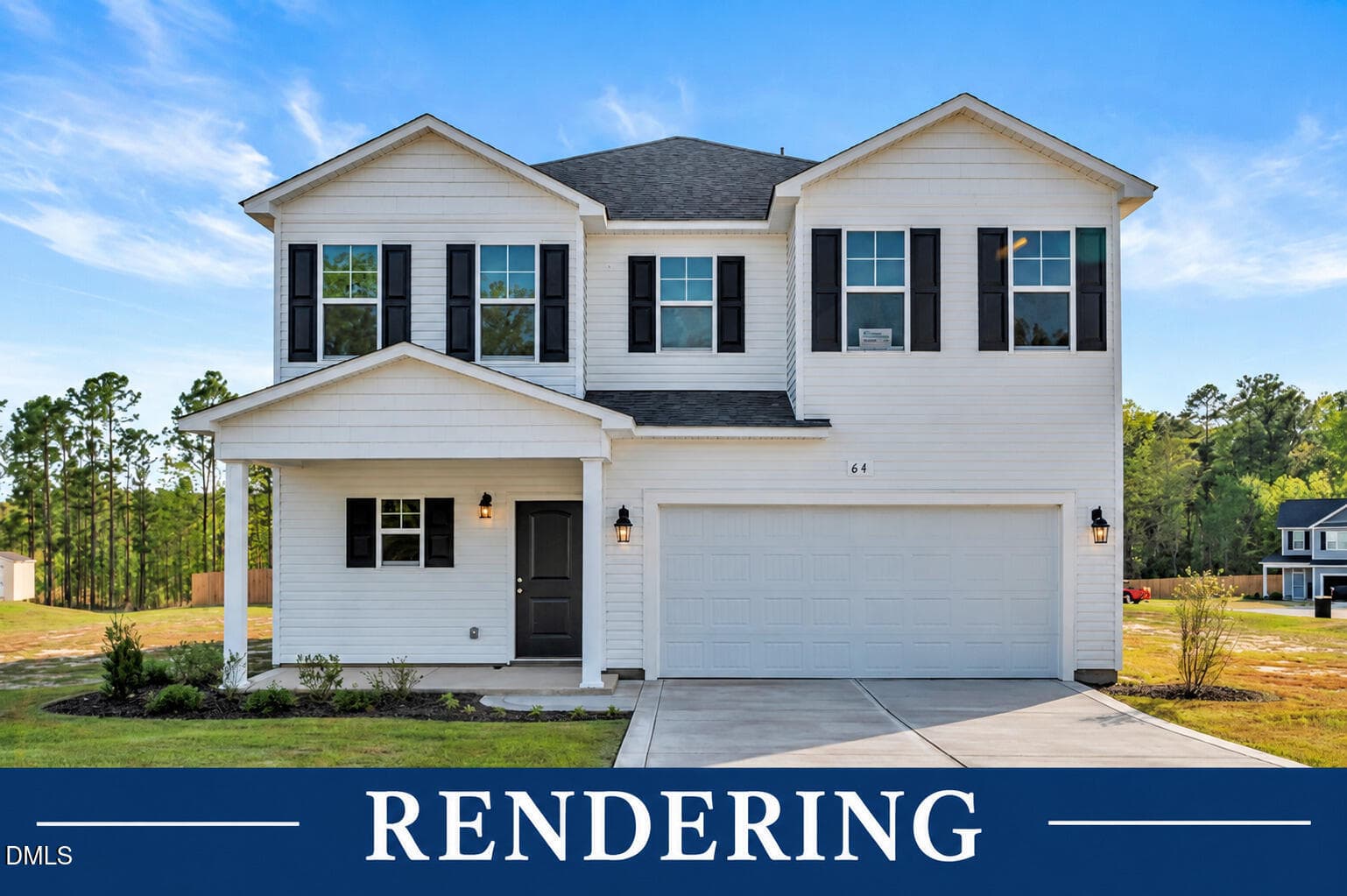 plan 16 rendering - 850 Colonial Hills Drive, Spring Lake, NC 28390
