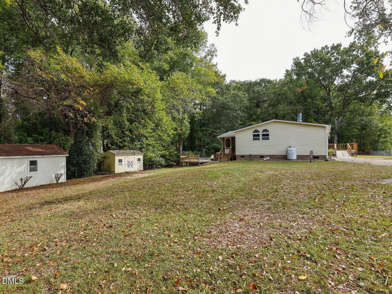 033-1280x960-side-backyard - 1128 Harvey Johnson Road, Raleigh, NC 27603