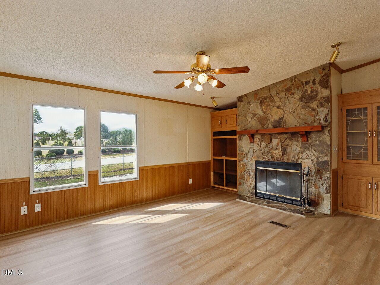 010-1280x960-family-room-with-fireplace - 1128 Harvey Johnson Road, Raleigh, NC 27603