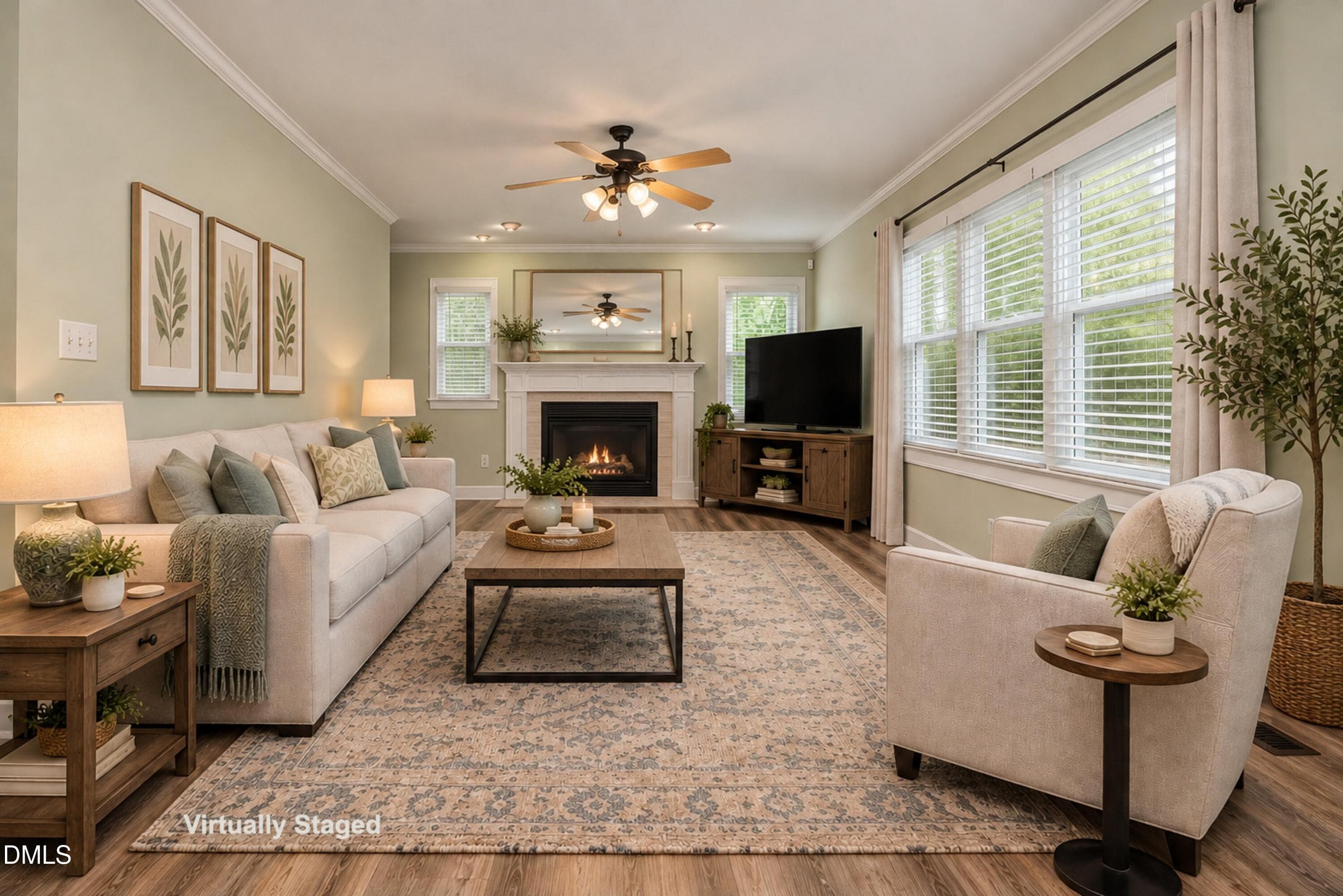 12LivingStaged - 4204 Nectarine Drive, Raleigh, NC 27616