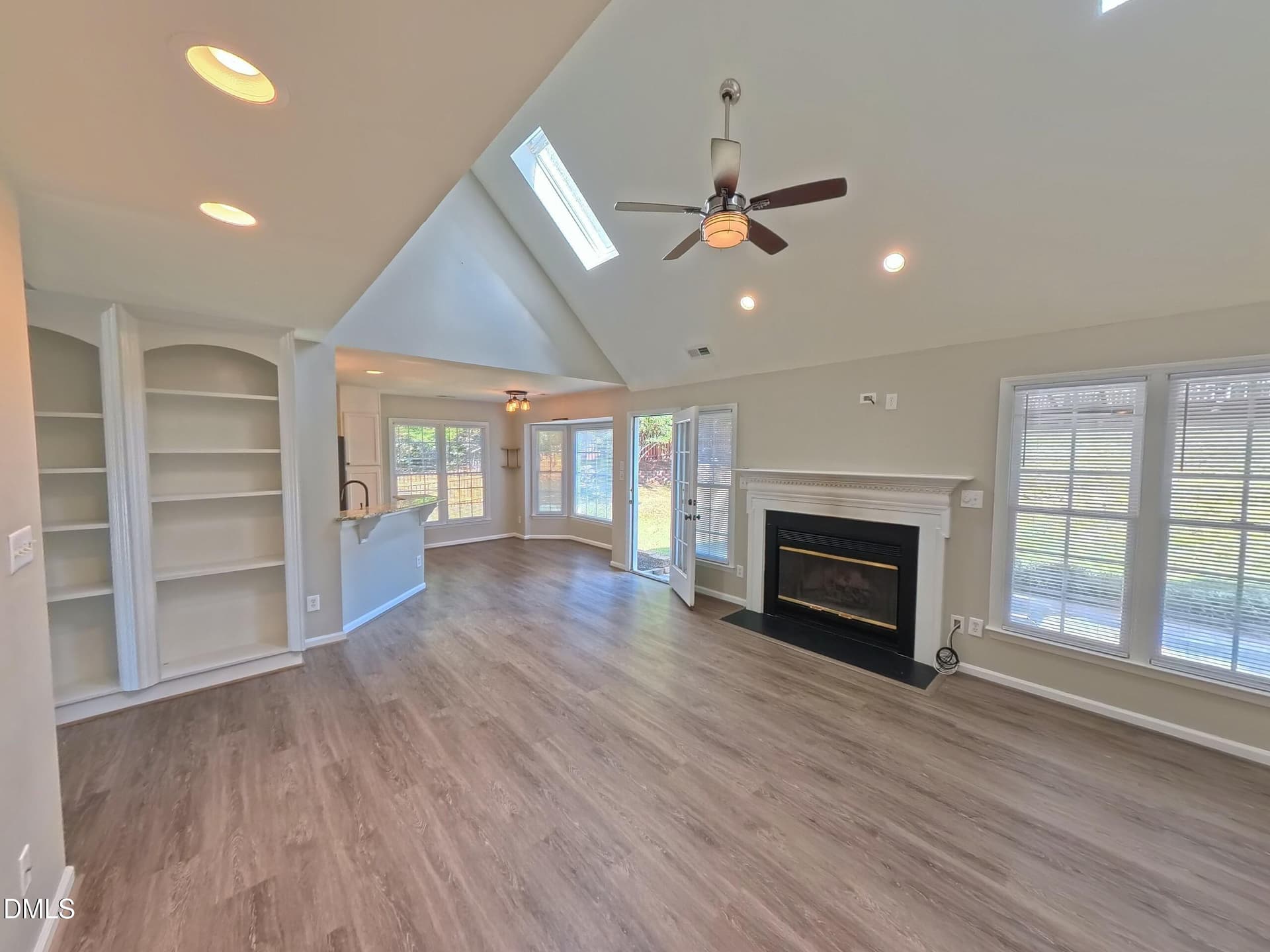 04_Living_Room_Fireplace - 5201 Sutter Way, Raleigh, NC 27613
