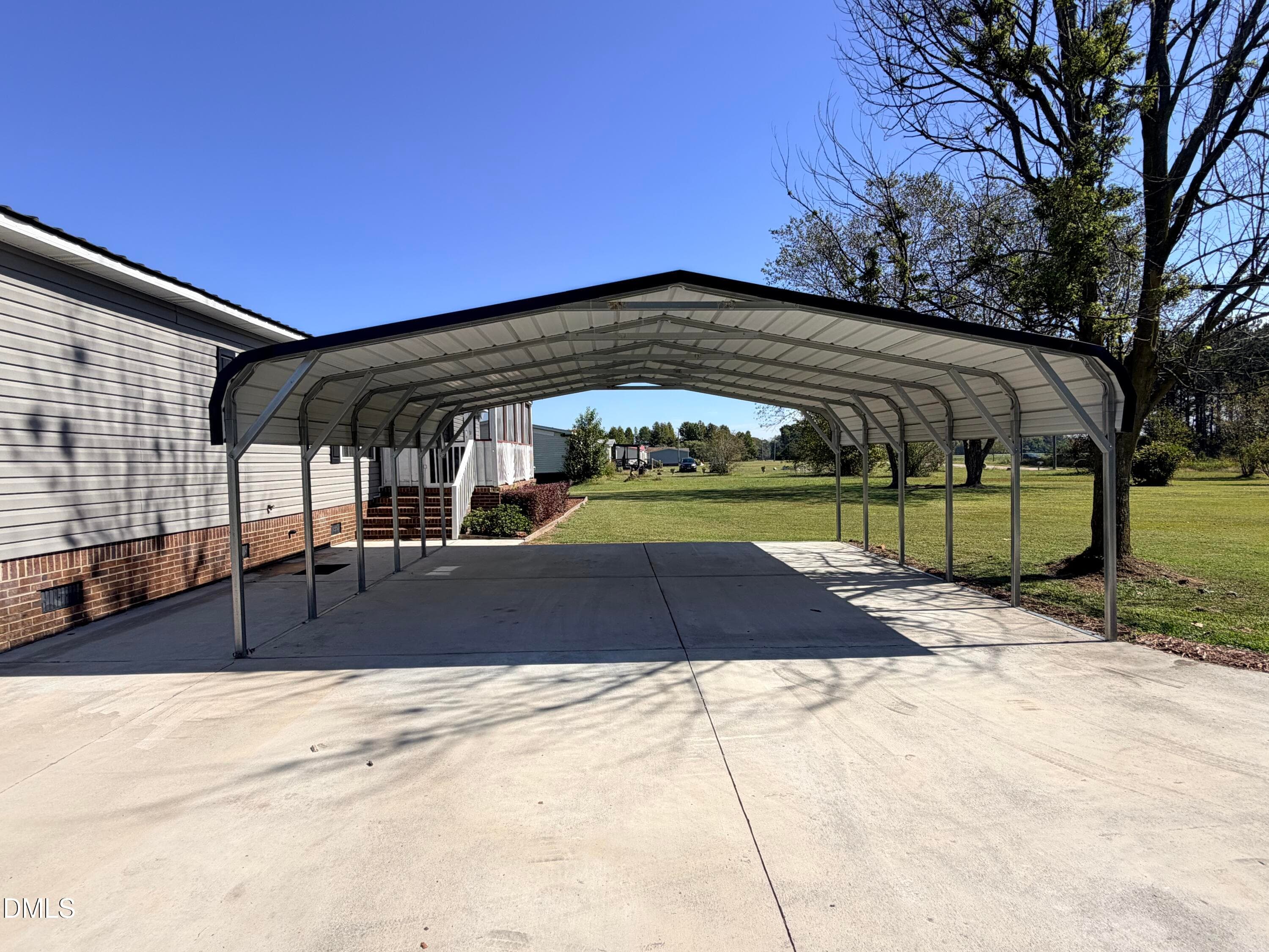 1387AcornSideCarport - 1387 Acorn Hill Road, Tarboro, NC 27886, Tarboro
