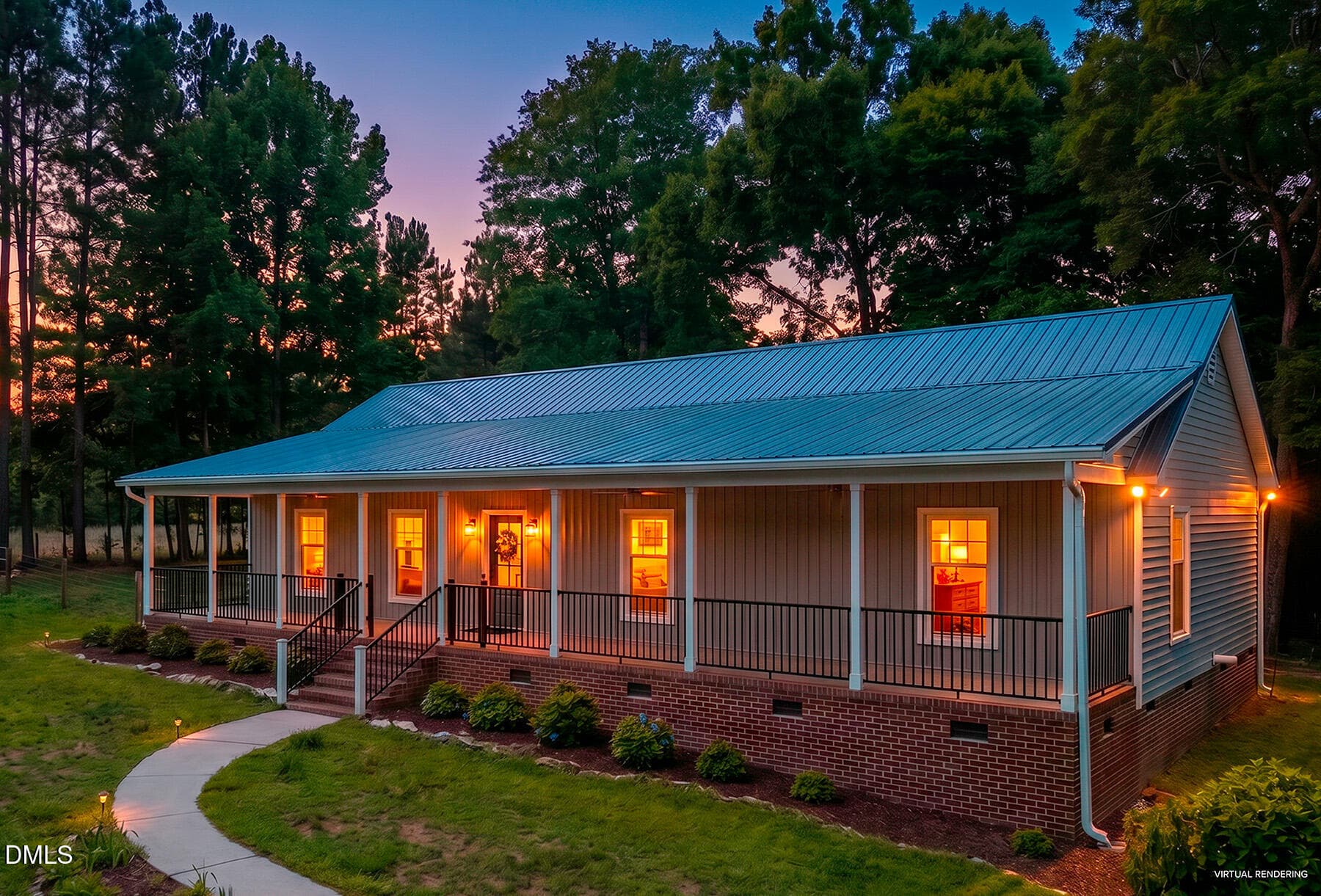 34_2714 white smith rd-41_twilight - 2714 White Smith Road, Siler City, NC 27344