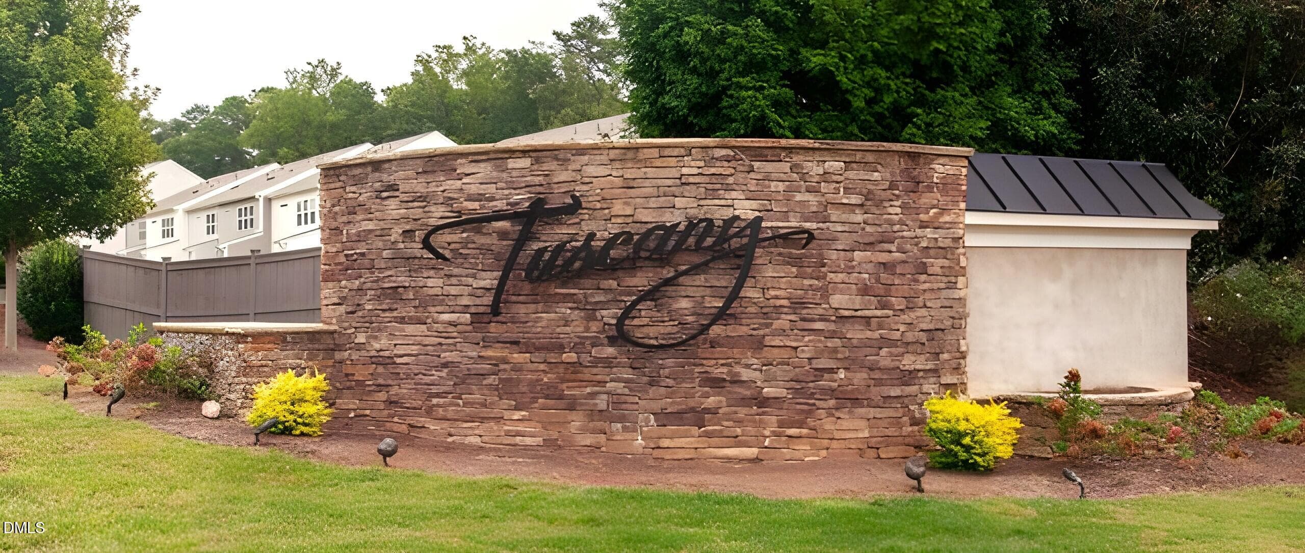 Tuscany entrance - 334 Naples Lane, Clayton, NC 27527