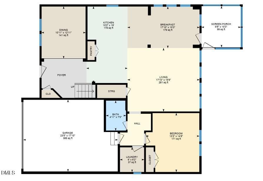 1st Floor - 713 Ancient Oaks Drive, Holly Springs, NC 27540, Holly Springs
