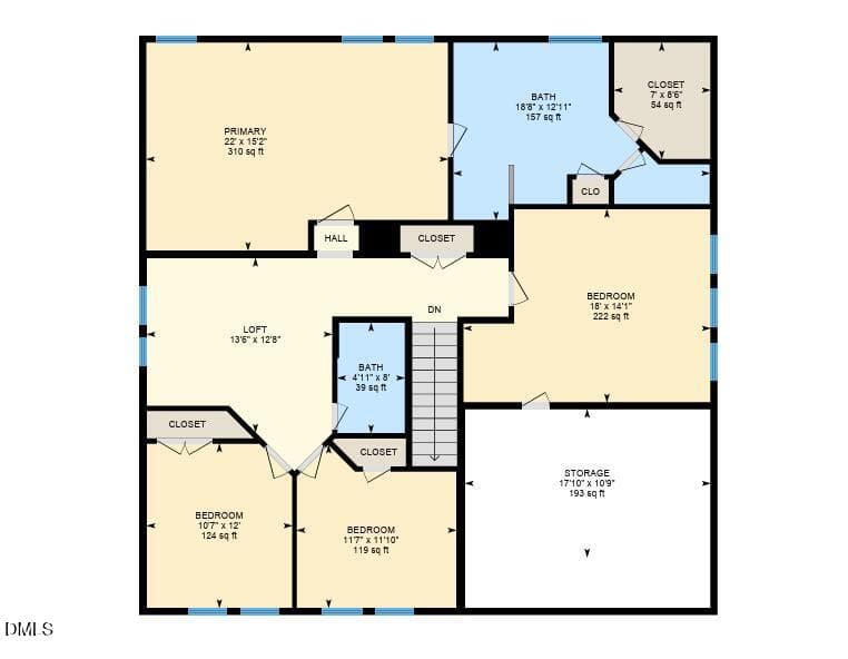 2nd Floor - 713 Ancient Oaks Drive, Holly Springs, NC 27540, Holly Springs