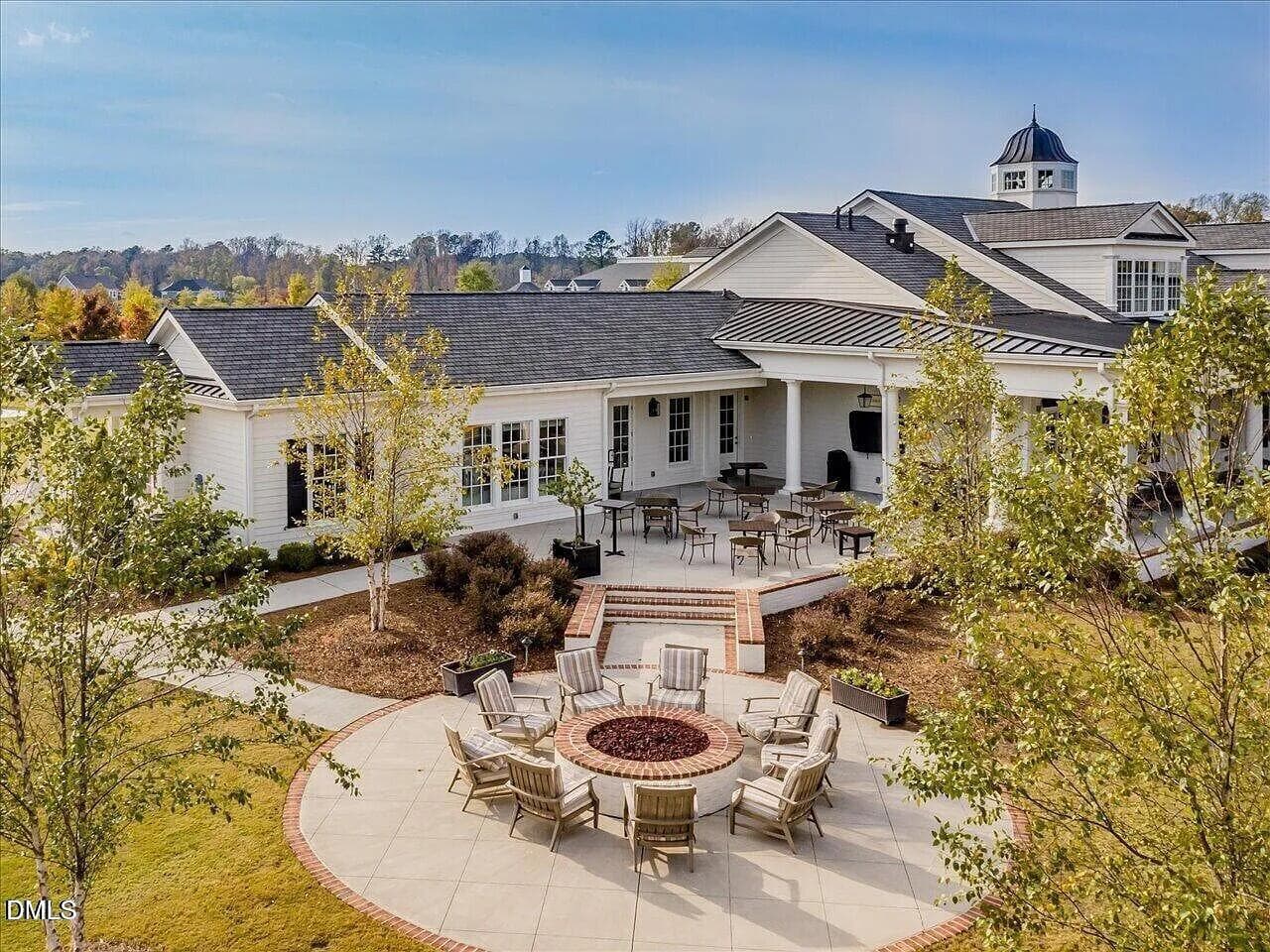 Back of Clubhouse - 713 Ancient Oaks Drive, Holly Springs, NC 27540, Holly Springs