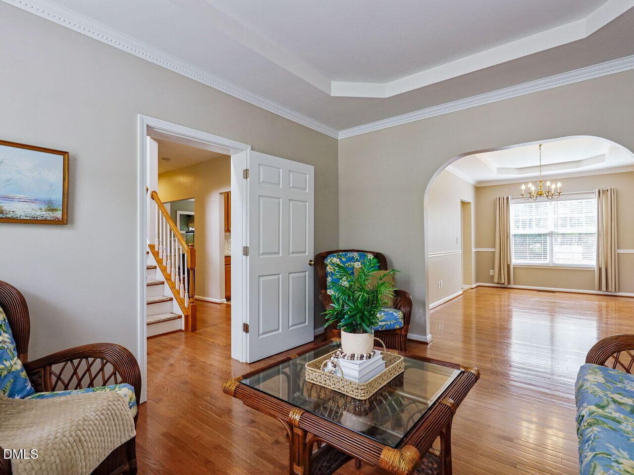 Living Room Alternate View - 3220 Orchestra Court, Apex, NC 27539