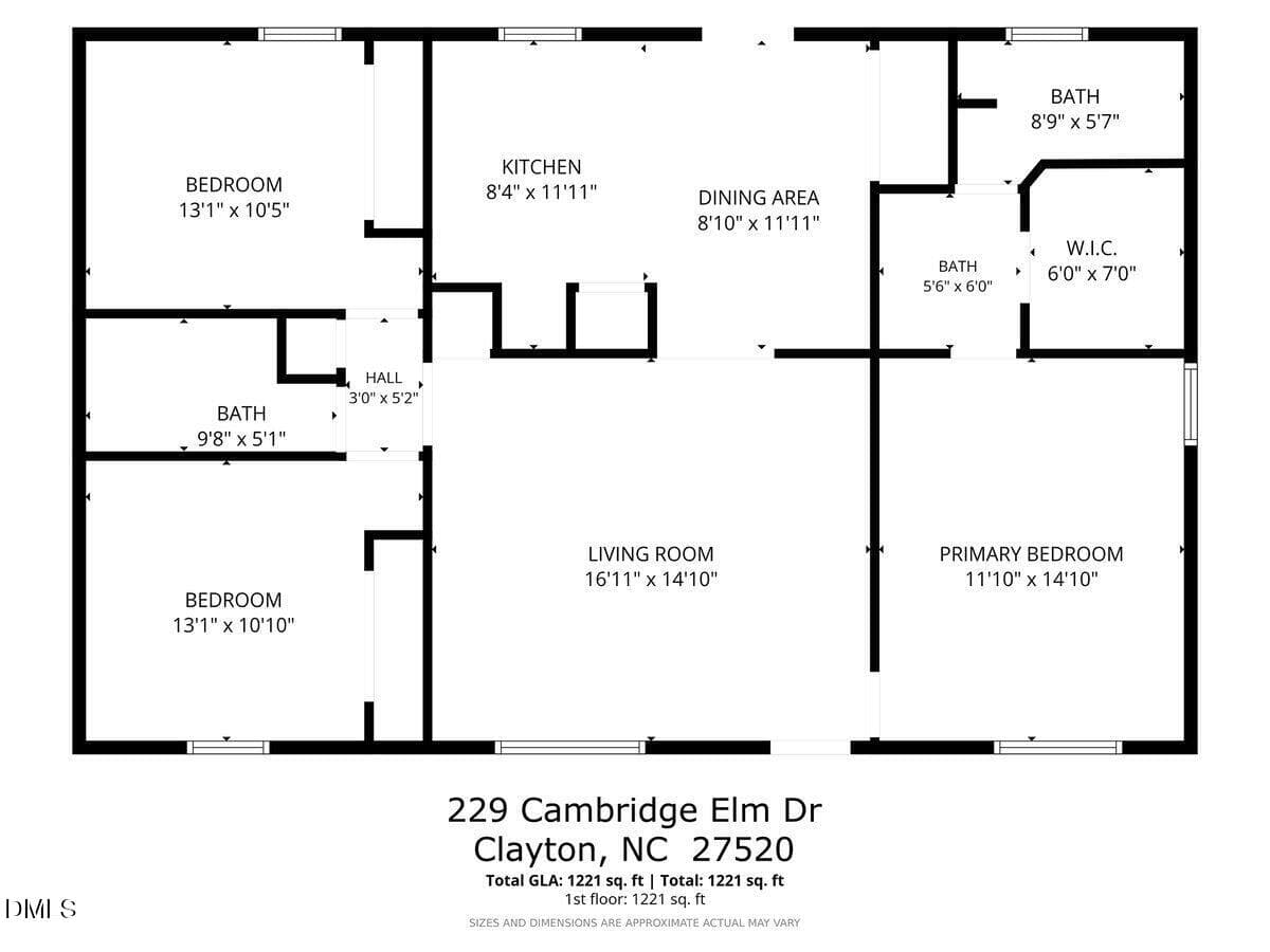 229 Cambridge Elm Dr Floor Plan-2 - 229 Cambridge Elm Drive, Clayton, NC 27520, Clayton