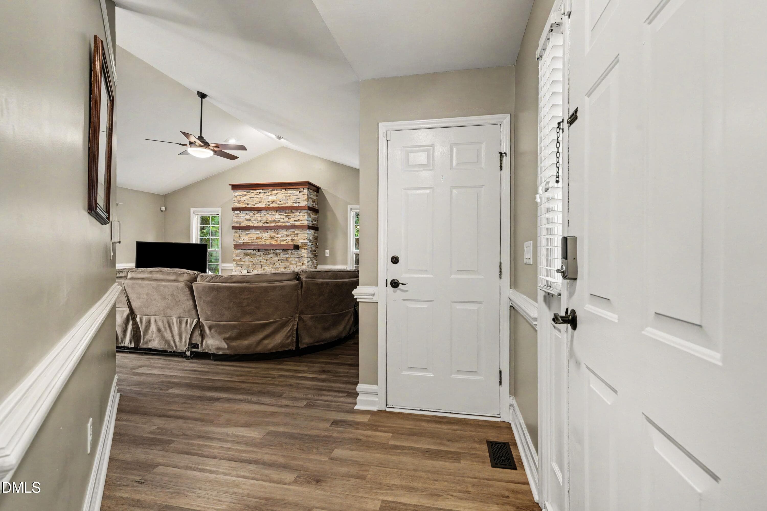 Foyer into Living Room - 115 Lakeview Court, Garner, NC 27529, Garner