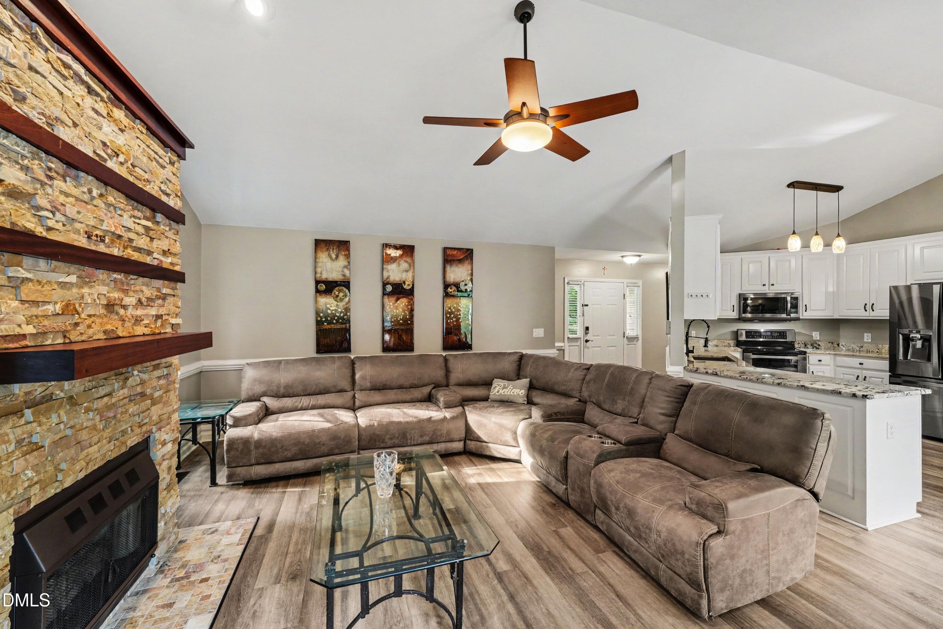 Living Room - 115 Lakeview Court, Garner, NC 27529, Garner