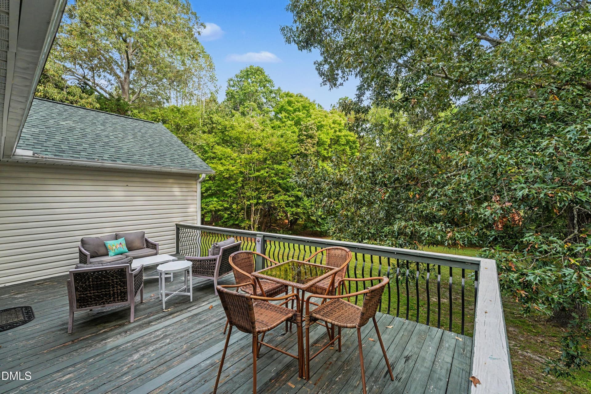 Rear Deck - 115 Lakeview Court, Garner, NC 27529