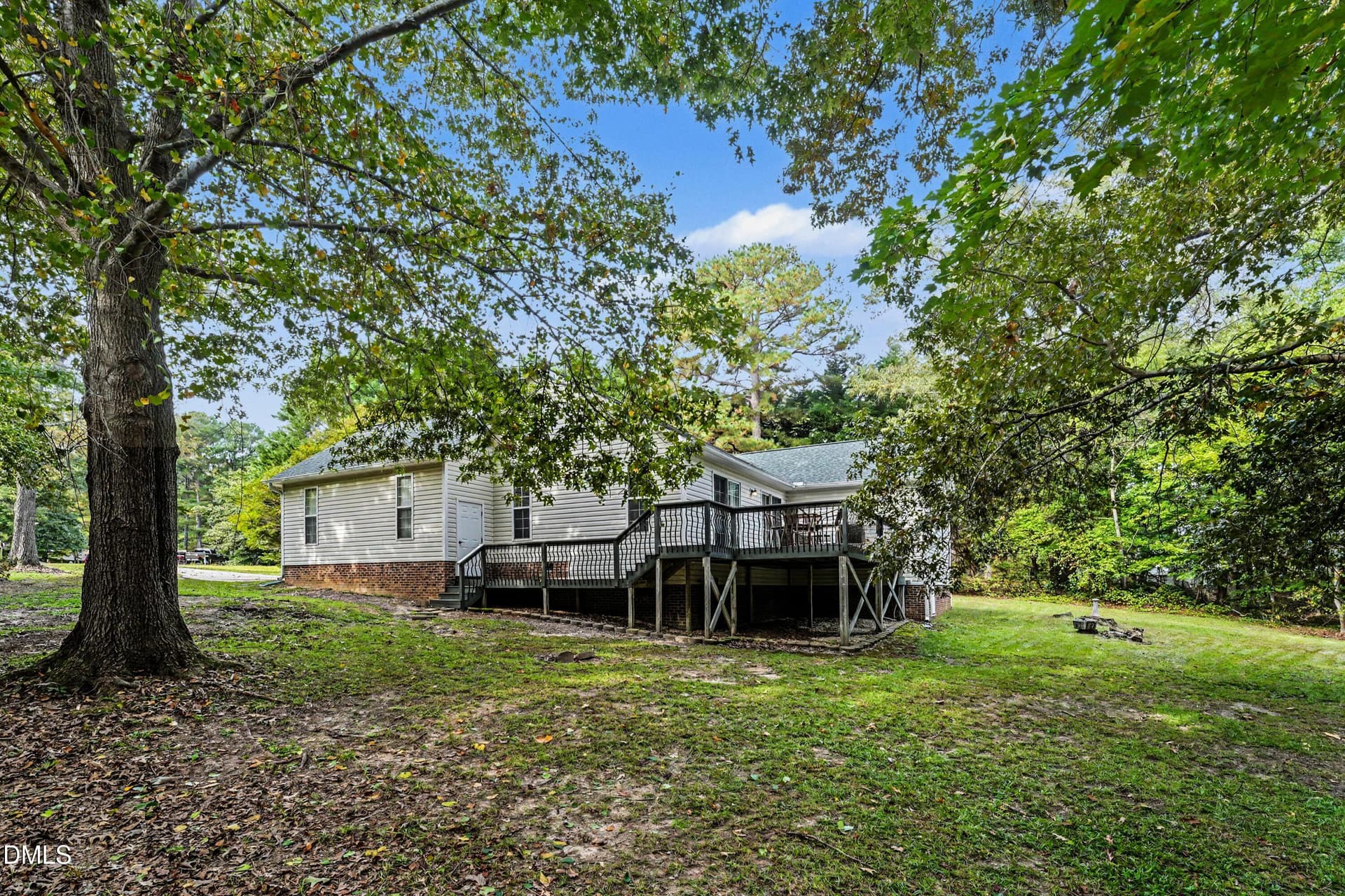 Back Yard Right - 115 Lakeview Court, Garner, NC 27529