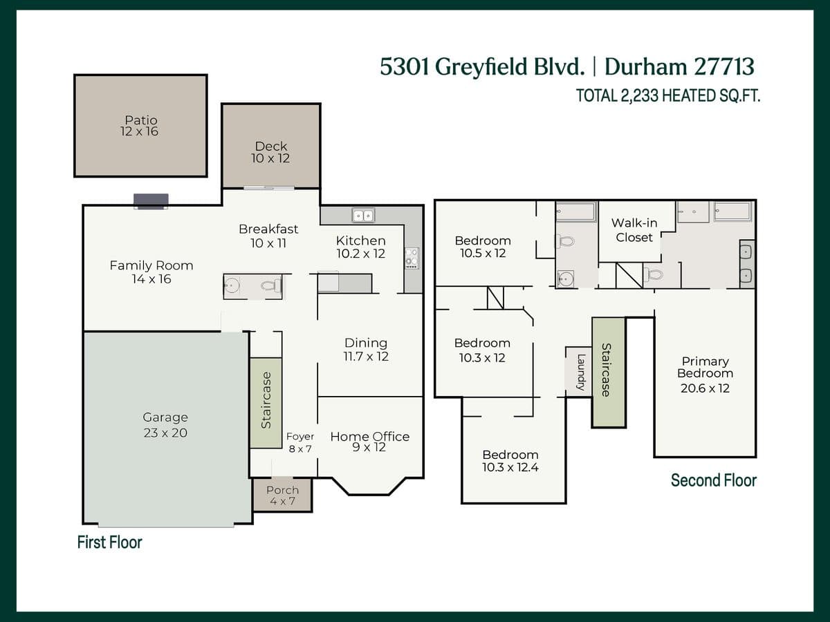 Floor plan.jpg - 5301 Greyfield Boulevard, Durham, NC 27713