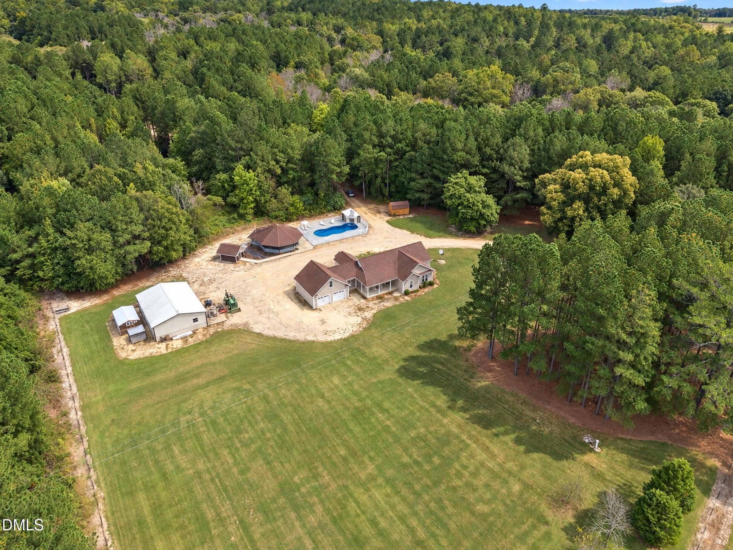Aerial - 2483 Mcneill Hobbs Road, Bunnlevel, NC 28323