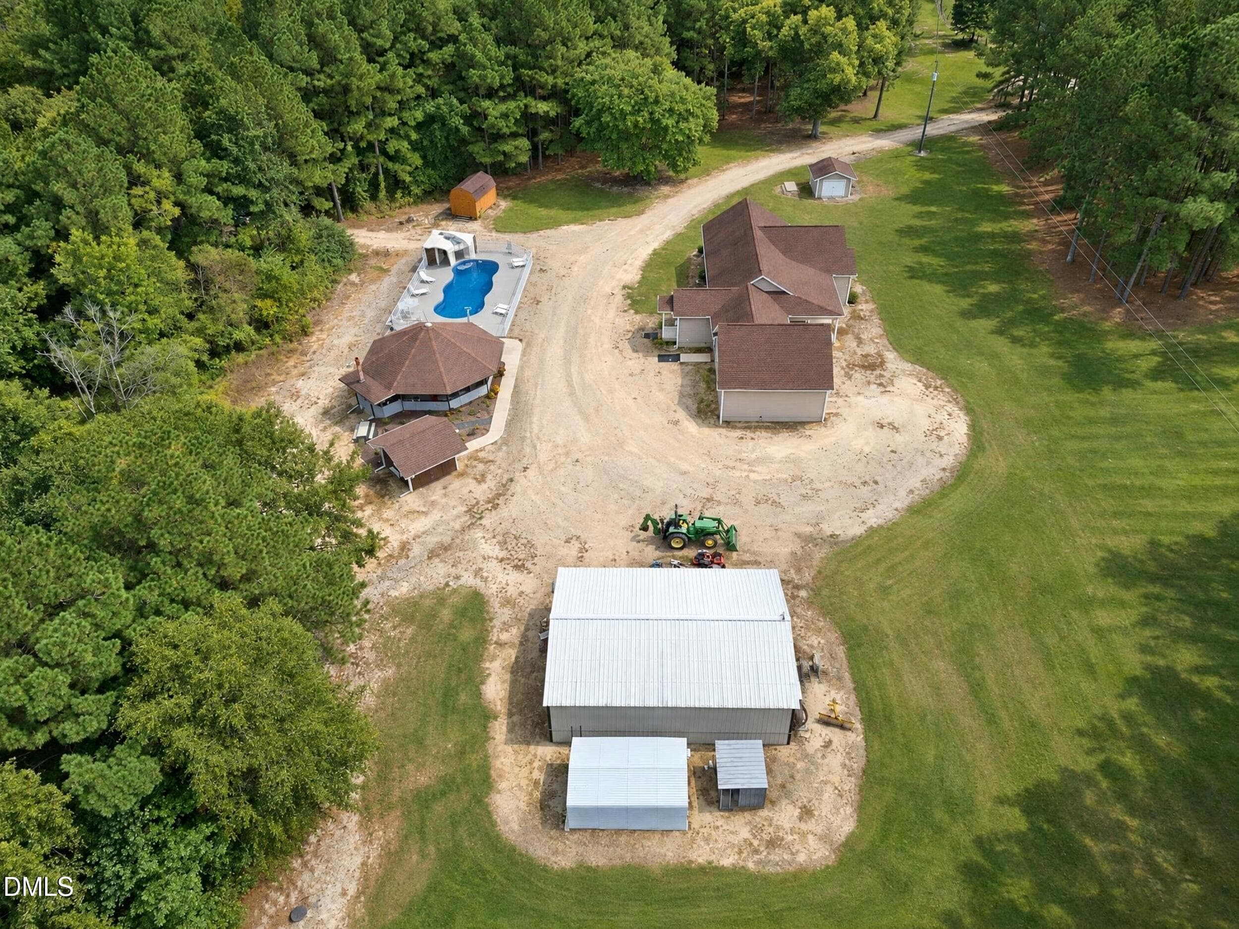 Aerial - 2483 Mcneill Hobbs Road, Bunnlevel, NC 28323