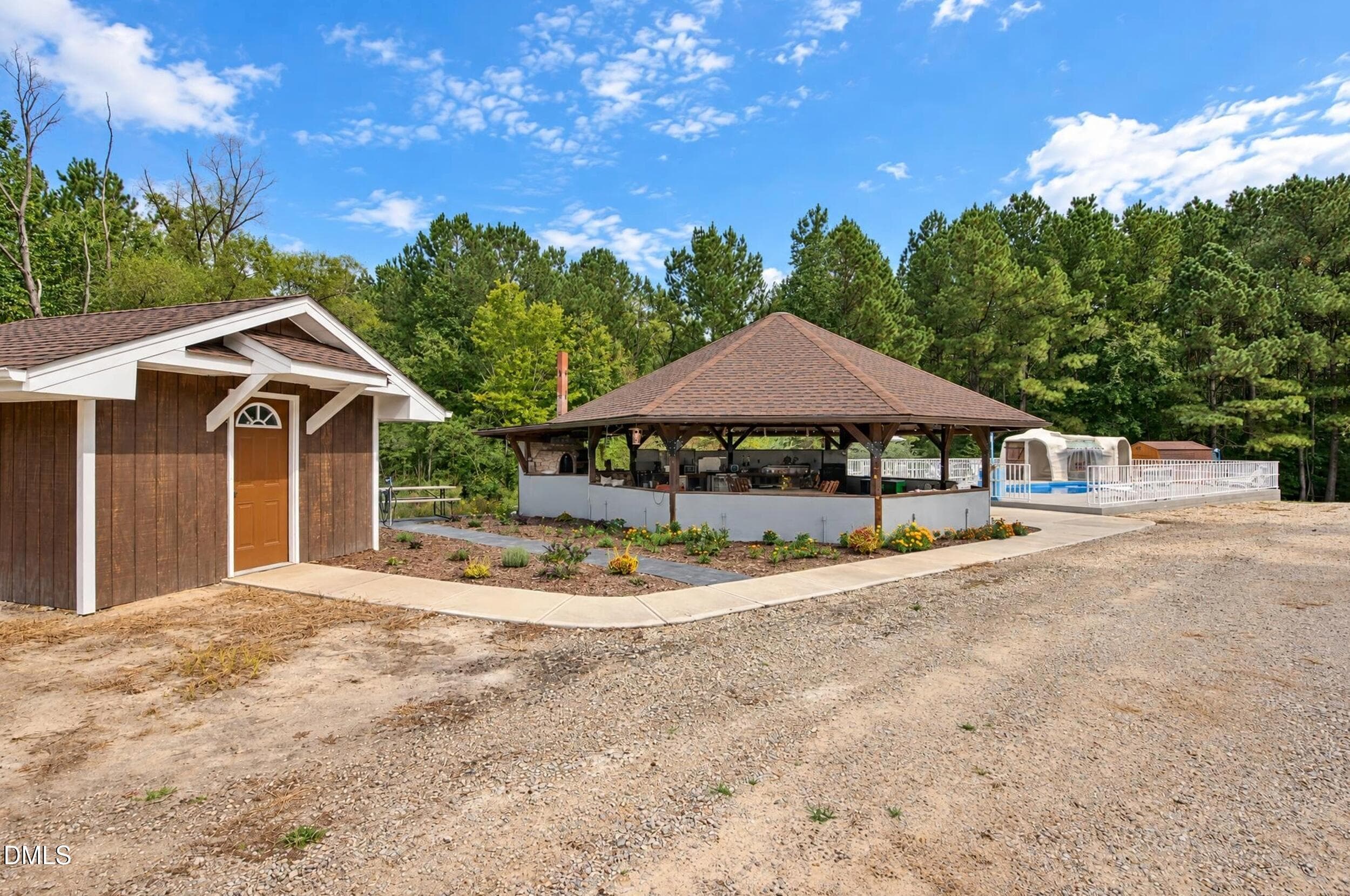 Pavilion/Bath house - 2483 Mcneill Hobbs Road, Bunnlevel, NC 28323