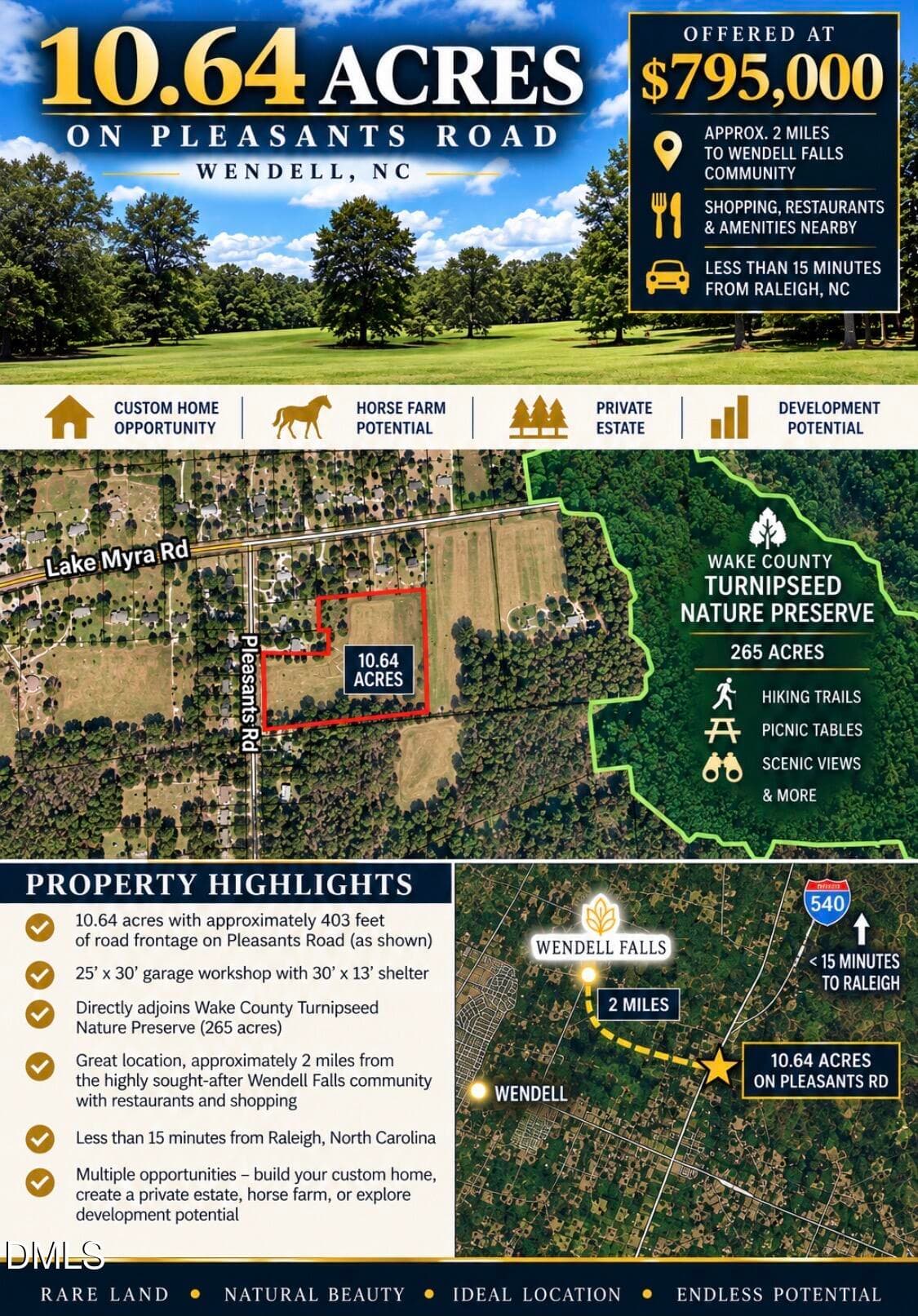 0 Pleasants Road, Wendell, NC 27591