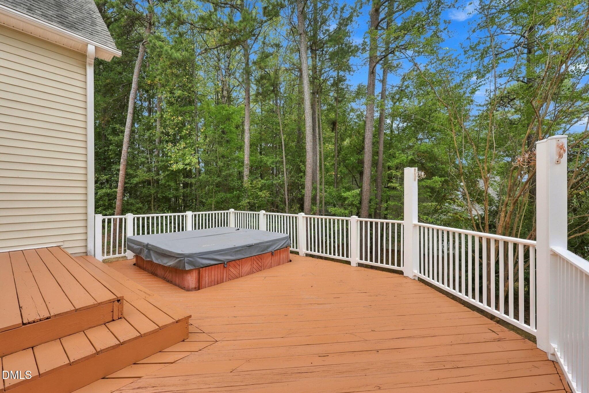 35. Deck with Hot tub View 2 - 1721 Gracechurch Street, Wake Forest, NC 27587, Wake Forest