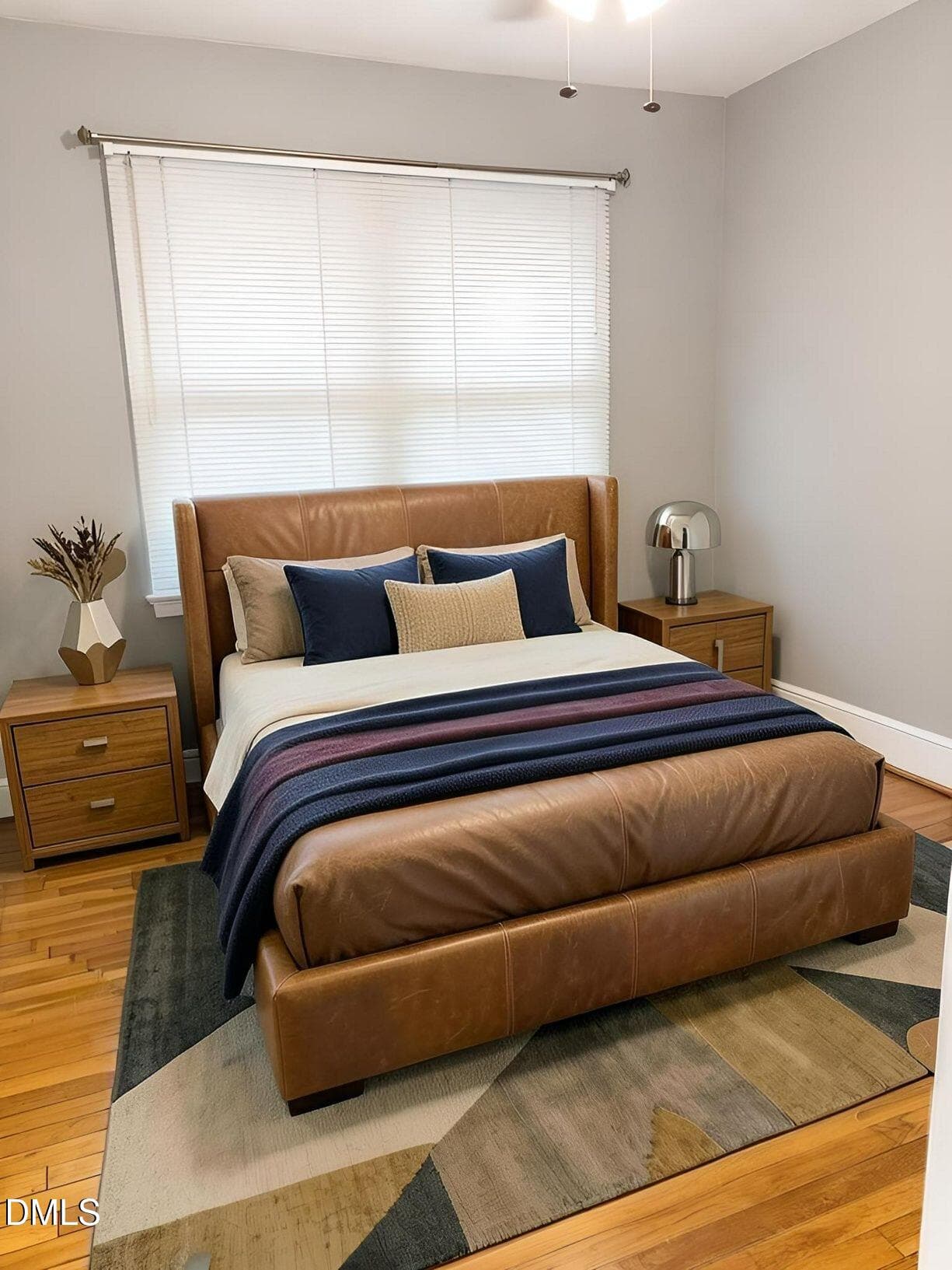 Watson bedroom 2 enhanced and staged - 123 Watson Drive, Henderson, NC 27536, Henderson
