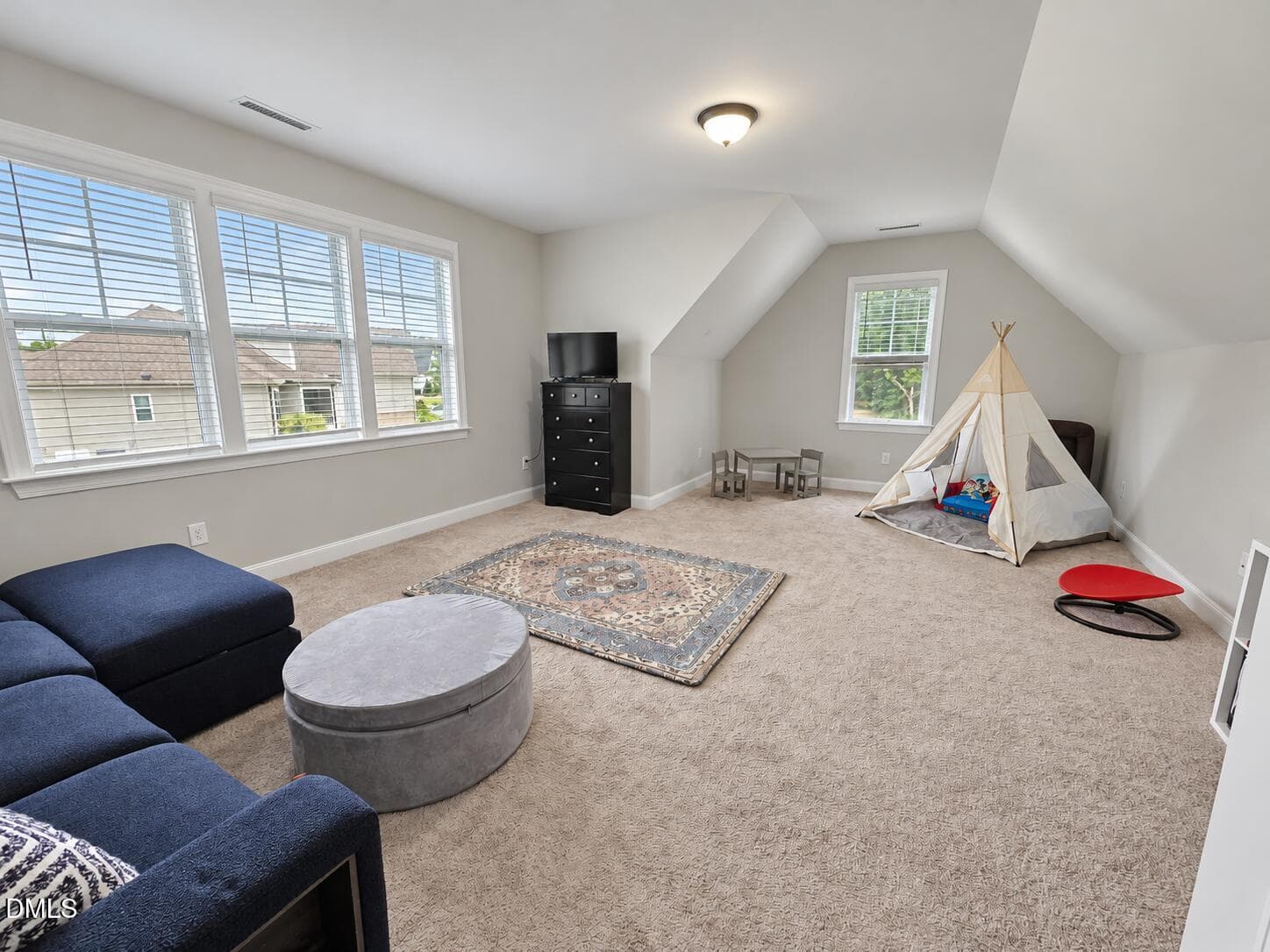 Bright Modern Bonus Room Playroom - 302 Old Hickory Drive, Raleigh, NC 27603